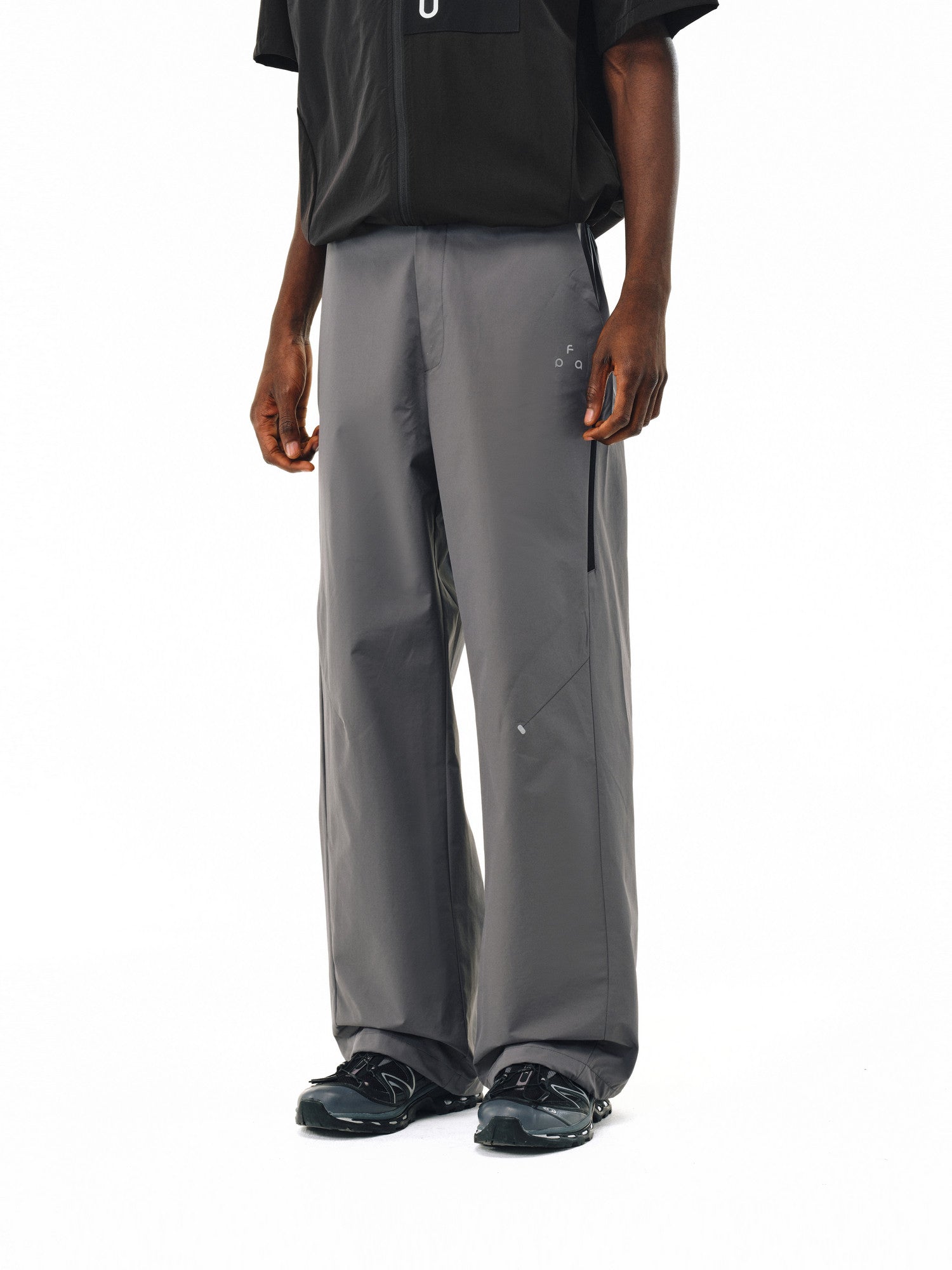 FPA Outdoor Breathable Double-Zip Trousers – Chinese Streetwear Trendy Loose Straight-Leg Summer Athletic Casual Pants for Men