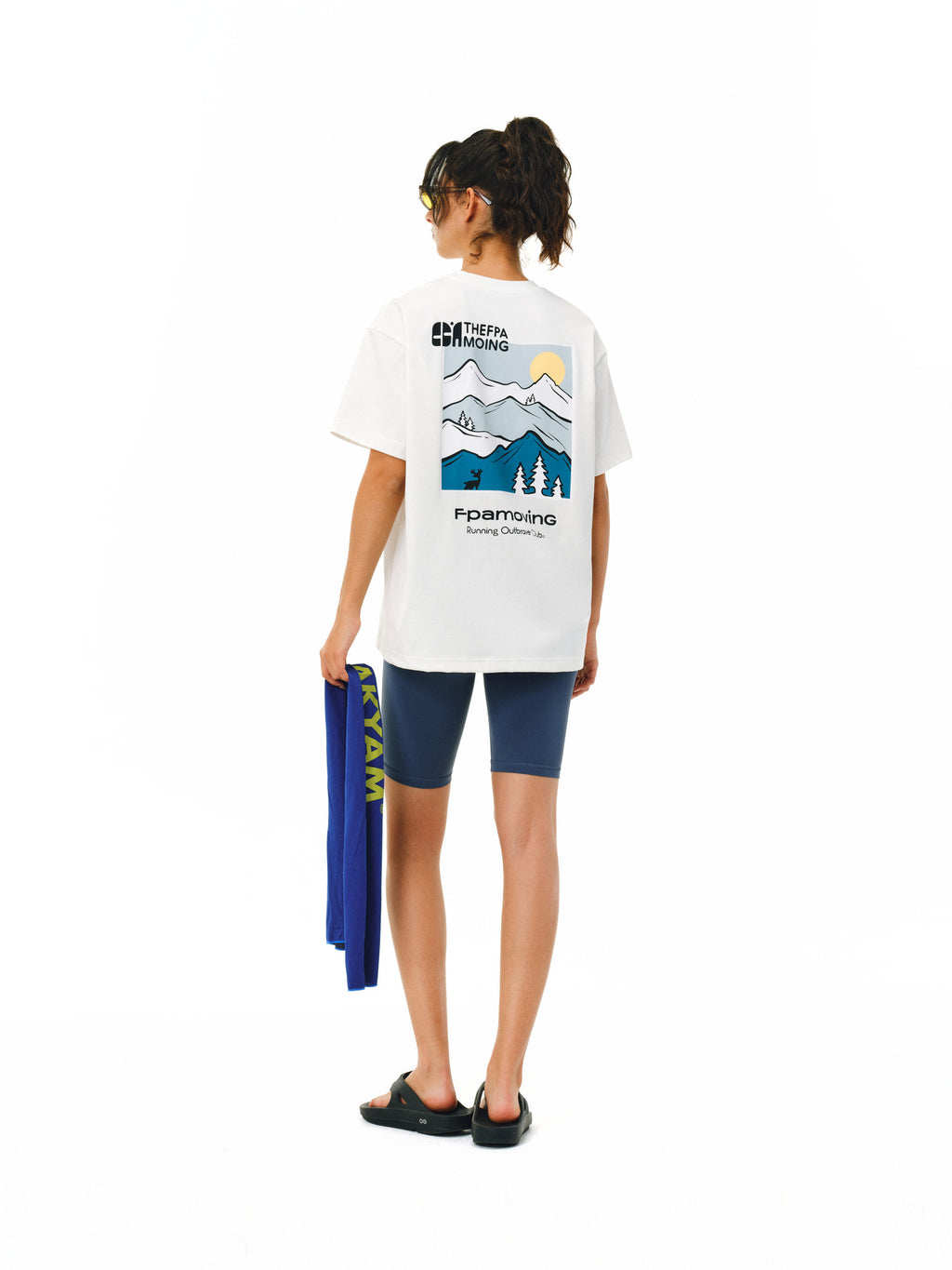 FPA Cool-Touch Quick-Dry 7A Antibacterial Anti-Dust Mite Outdoor Sports Hiking Short Sleeve T-Shirt, Chinese Trendy Round Neck Printed Tee