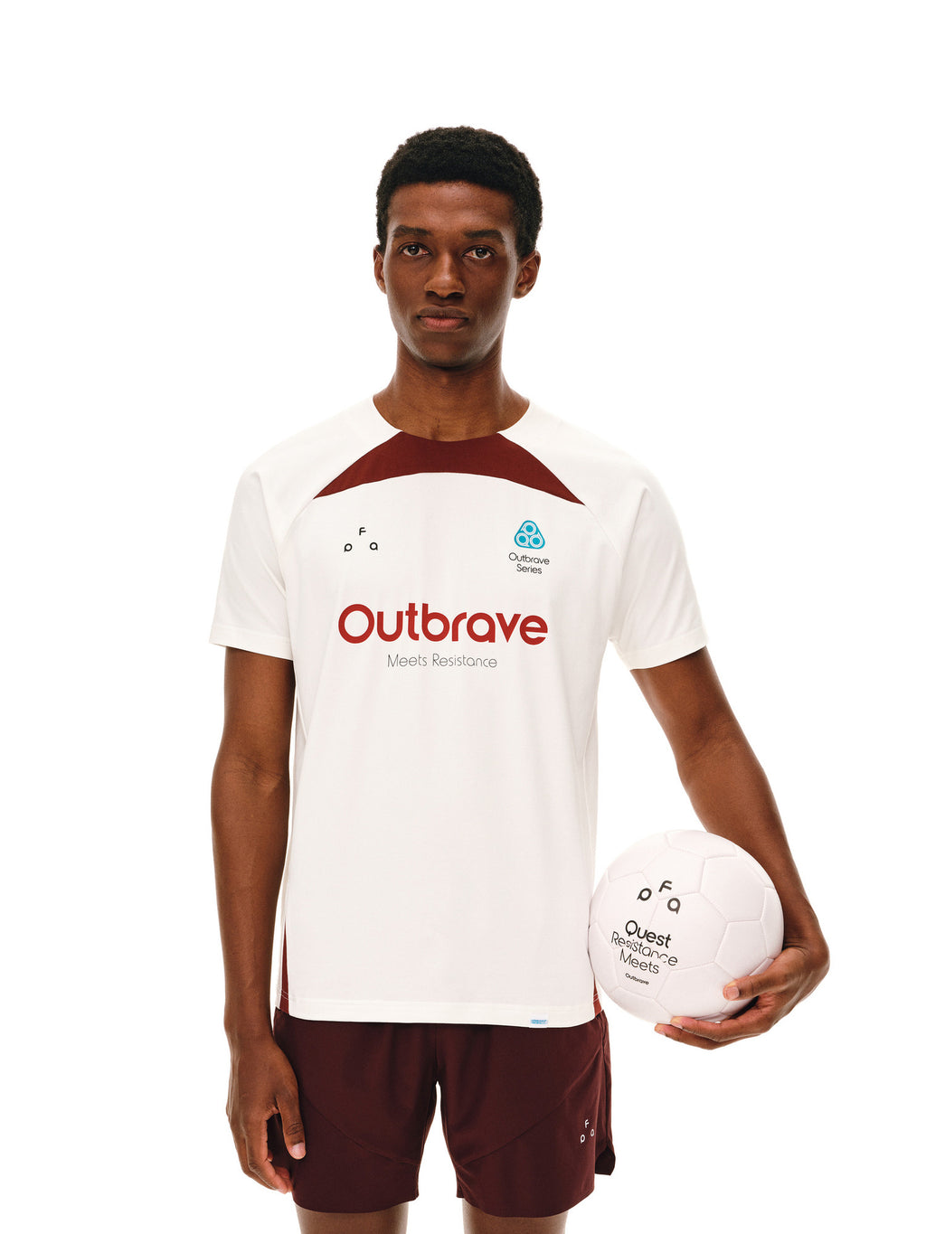 FPA COOLMAX Football Soccer T-Shirt for Men and Women - Summer Color-Block Quick-Dry Short Sleeve