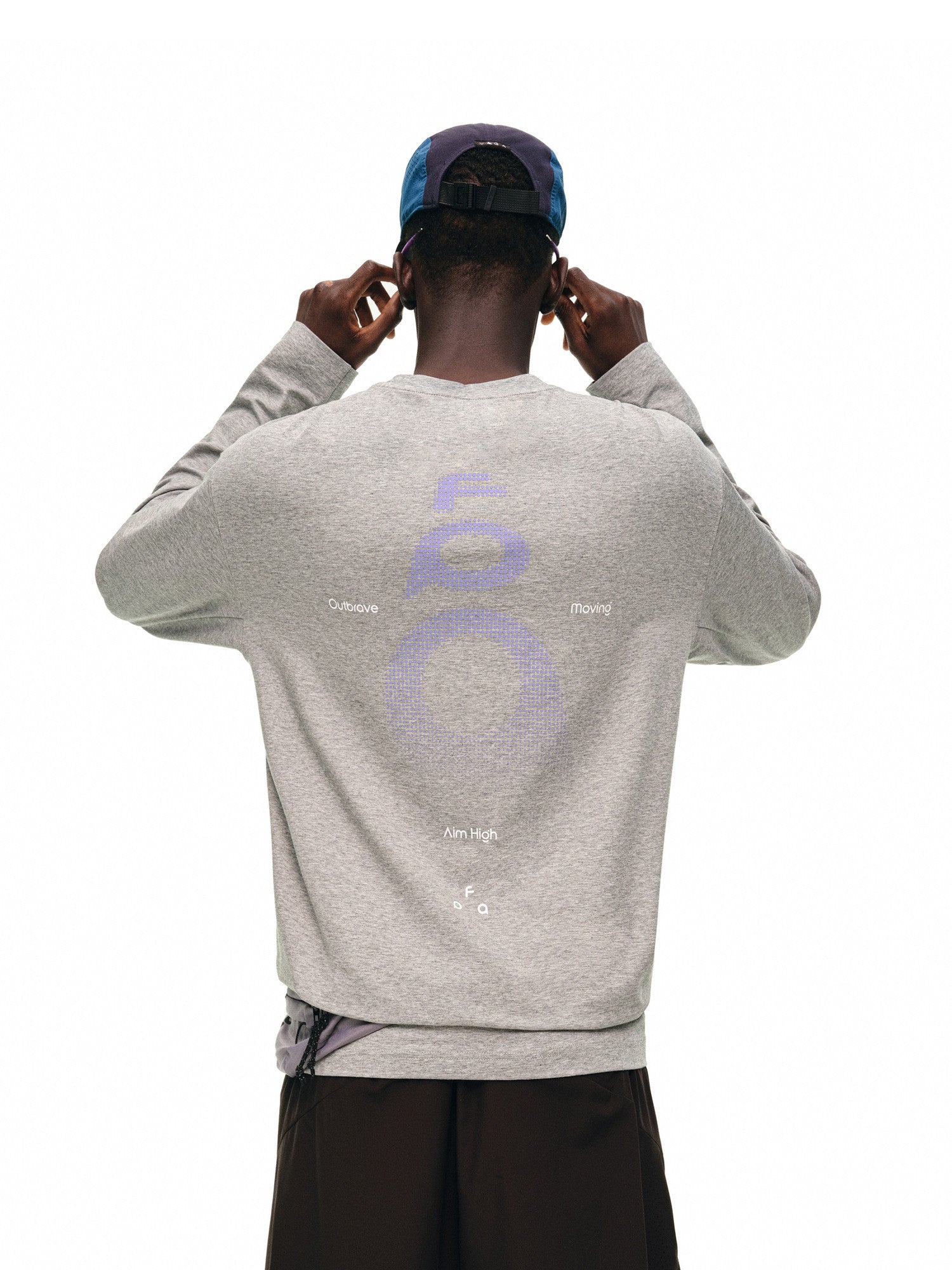 FPA Polka Dot Logo Long Sleeve Sports T-Shirt 2026 New Outdoor Fitness Round Neck Casual Unisex Spring/Autumn Men's
