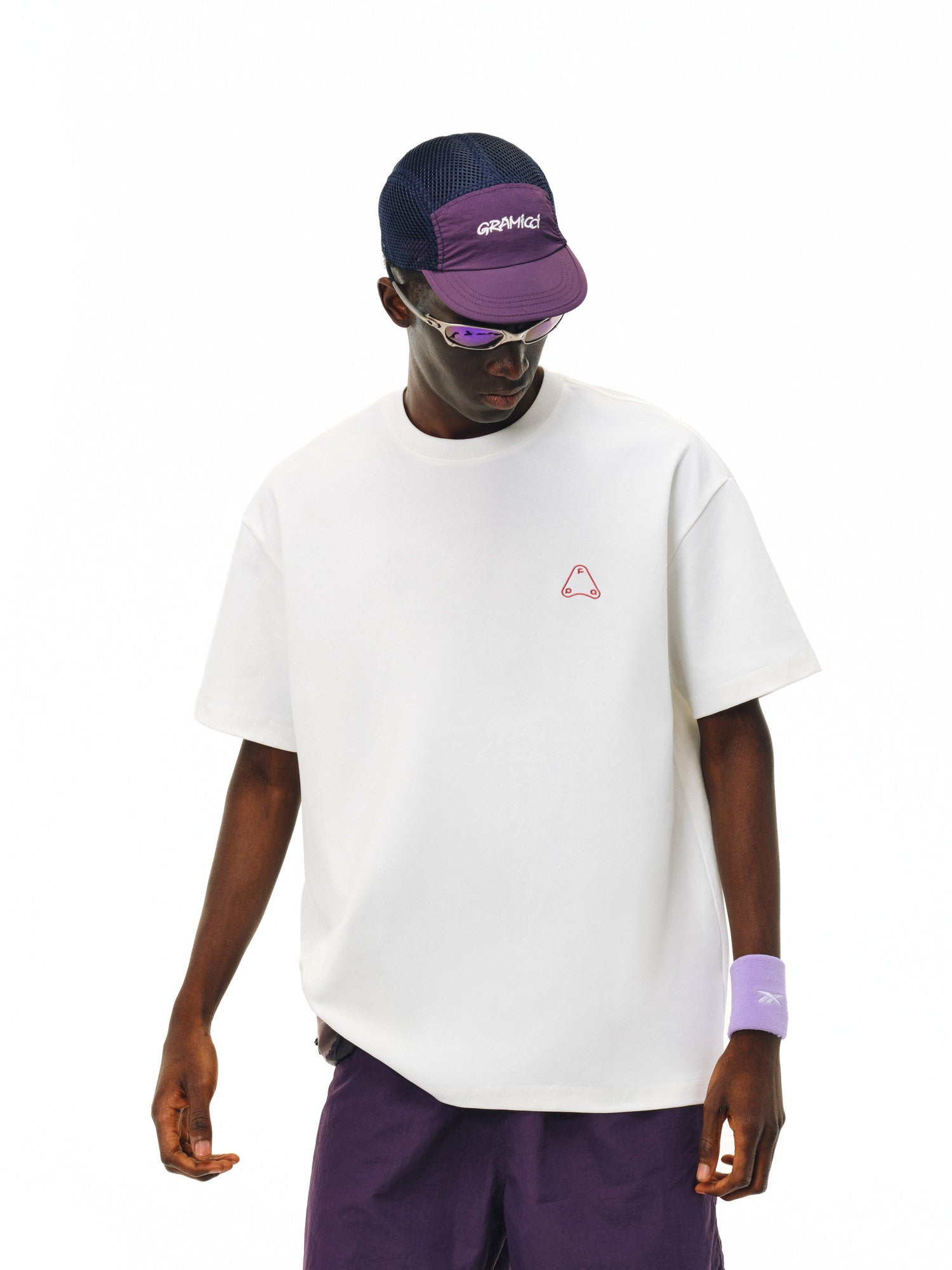 FPA Quick-Dry Cool-Touch Antibacterial Sports T-Shirt | Chinese Streetwear Basic Minimalist Heavyweight Summer Couple Short-Sleeve Tee