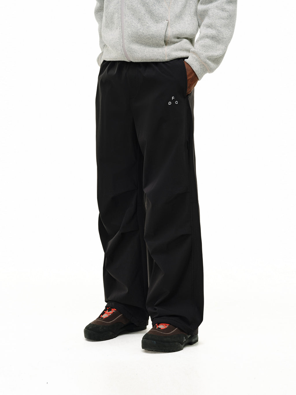 FPA Men's Quick-Dry Stretch Cargo Pants with Cordura Fabric, Water-Resistant Outdoor Casual Trousers, Loose Fit
