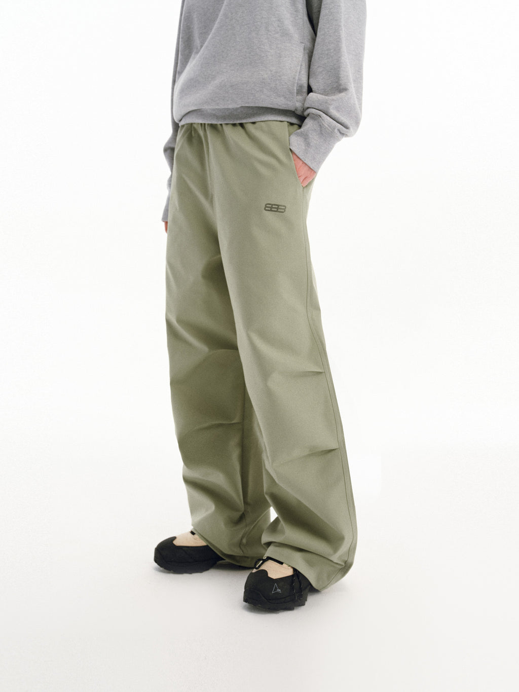 FPA Water-Repellent Straight-Leg Printed Parachute Pants, Chinese Streetwear Trend, Outdoor Sports, Autumn/Winter Loose Casual Trousers