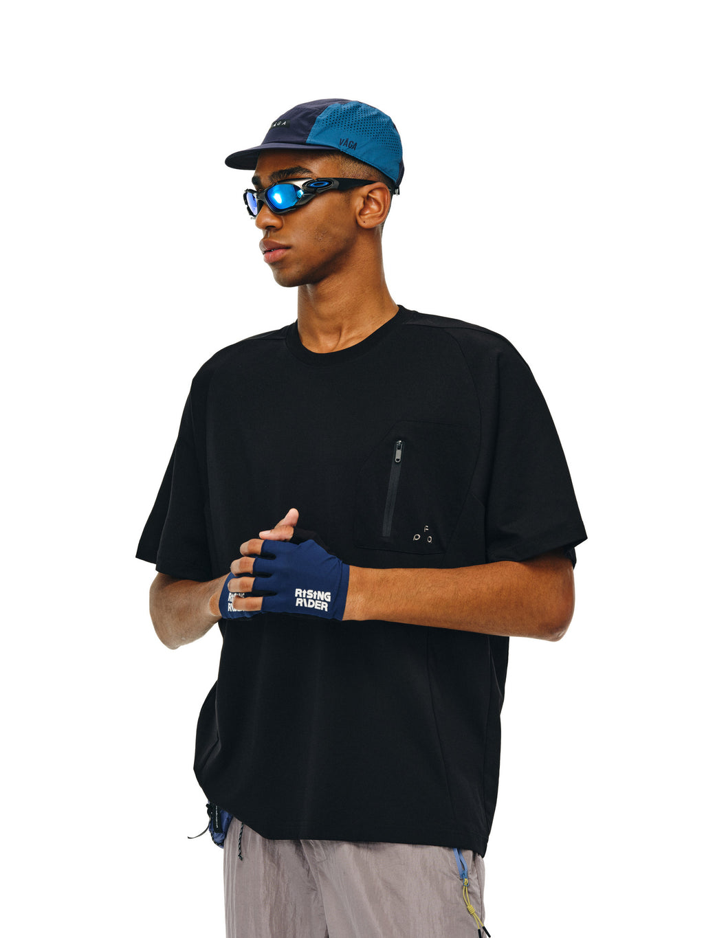 FPA Cool-Touch 7A Antibacterial Micro-Texture Soft Skin-Friendly Outdoor Short Sleeve T-Shirt, Basic Casual Versatile Summer Chinese Streetwear Tee