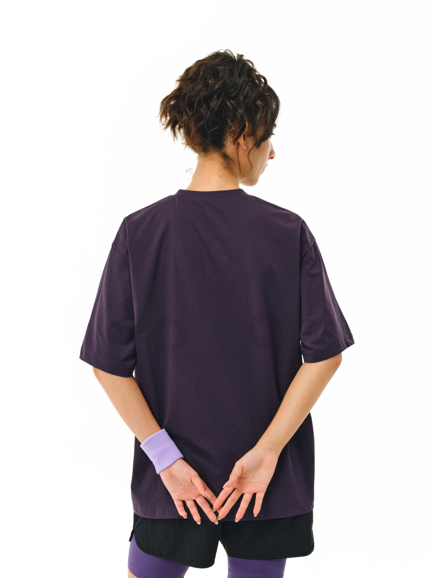 FPA Breathable Quick-Dry Cooling UPF50+ Short Sleeve T-Shirt for Couples, Loose Round Neck Sports Tee