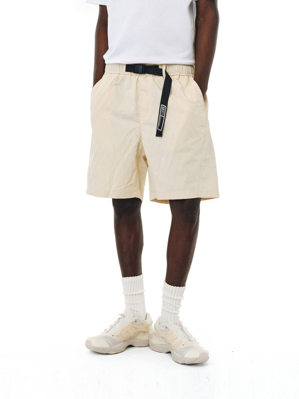 FPA Textured Grid Cargo Shorts – Streetwear Summer Loose Straight-Leg Athletic Basketball 5-Inch Shorts