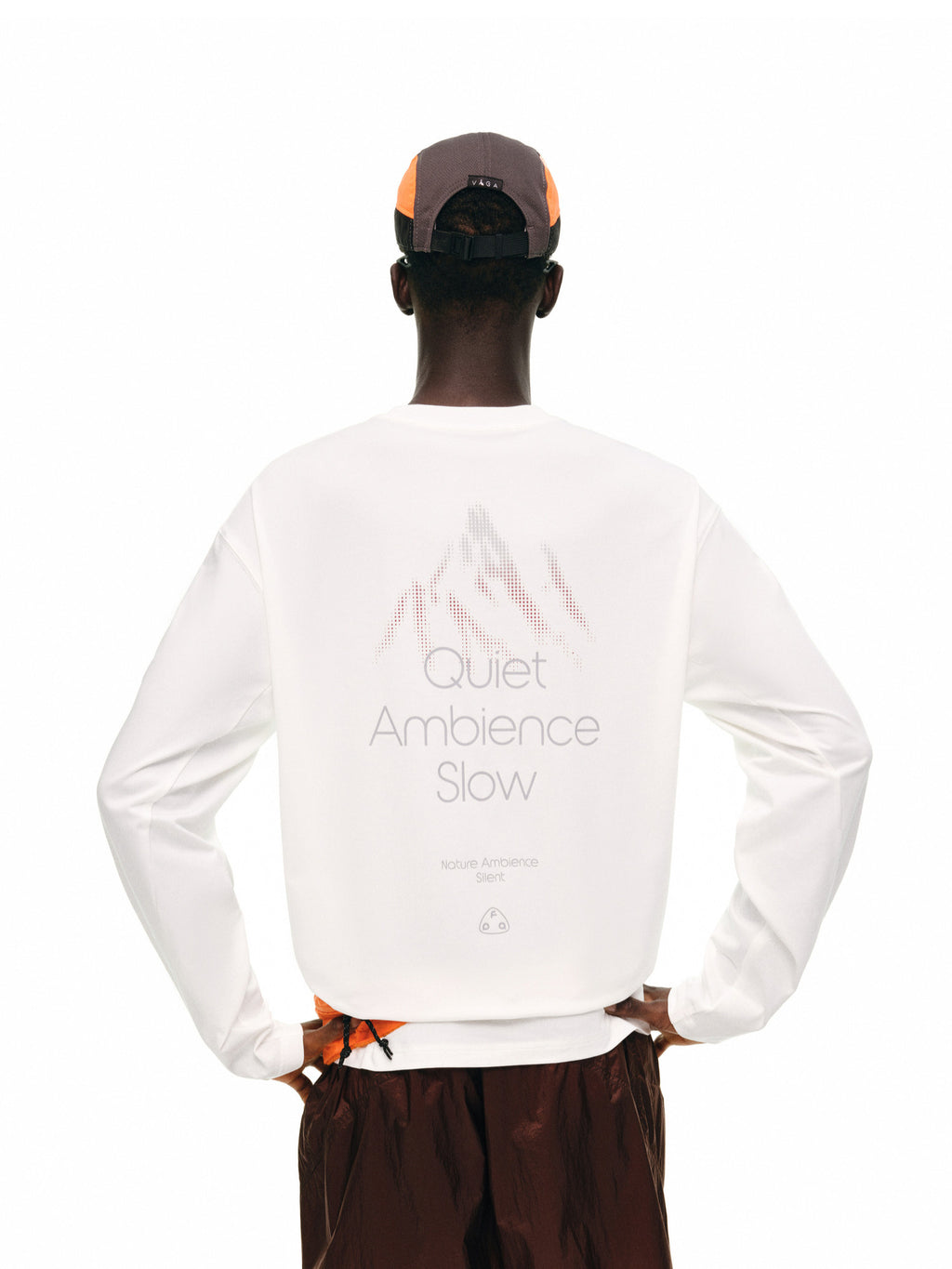FPA Mountain Slogan Long Sleeve Tee – Outdoor Breathable Quick-Dry Fitness Top for Men and Women (Spring/Autumn)