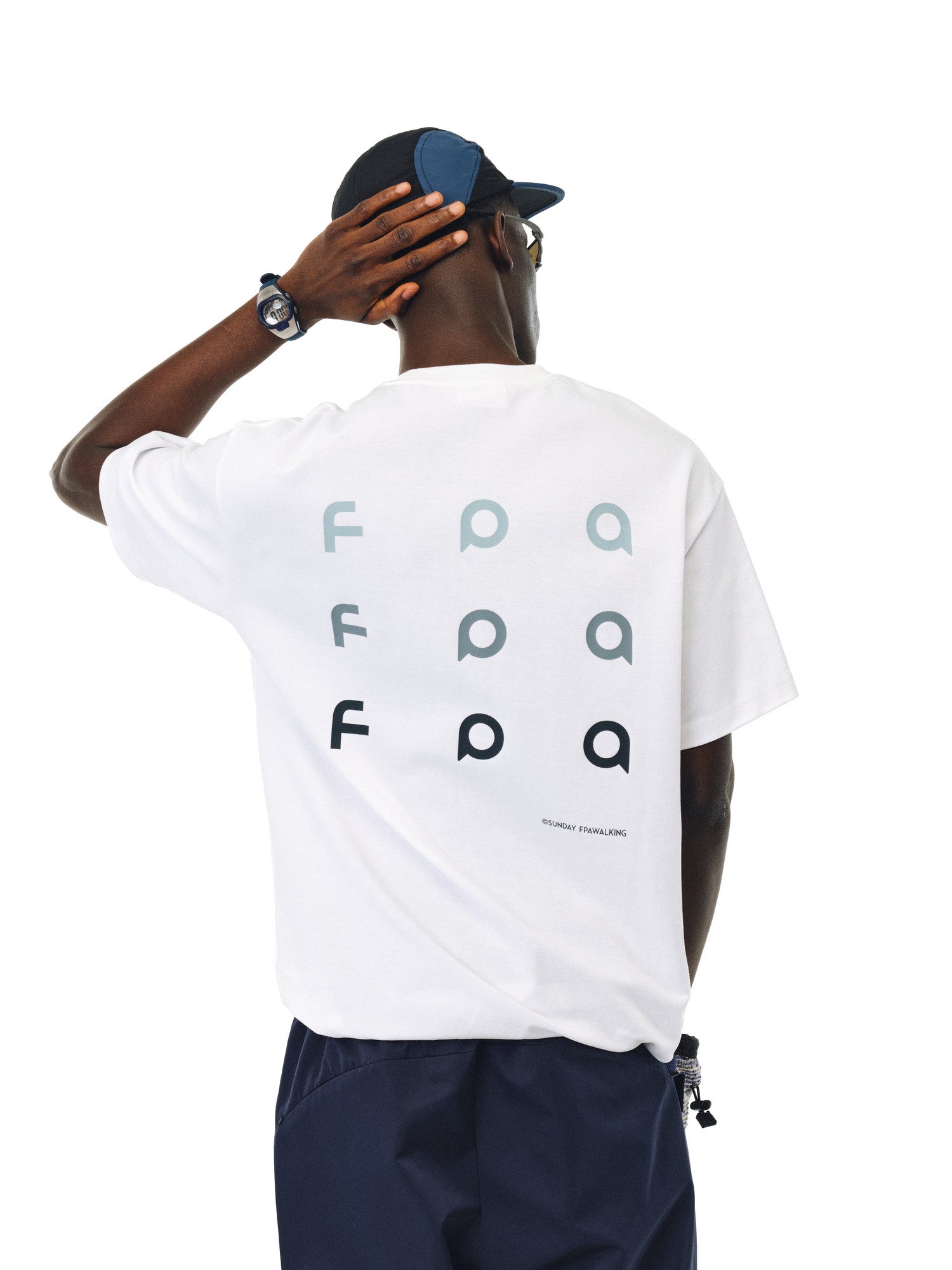 FPA Cool-Touch Xinjiang Long-Staple Cotton Short-Sleeve T-Shirt, Summer Loose-Fit Heavyweight Sports Couple Style, Chinese Streetwear Tee