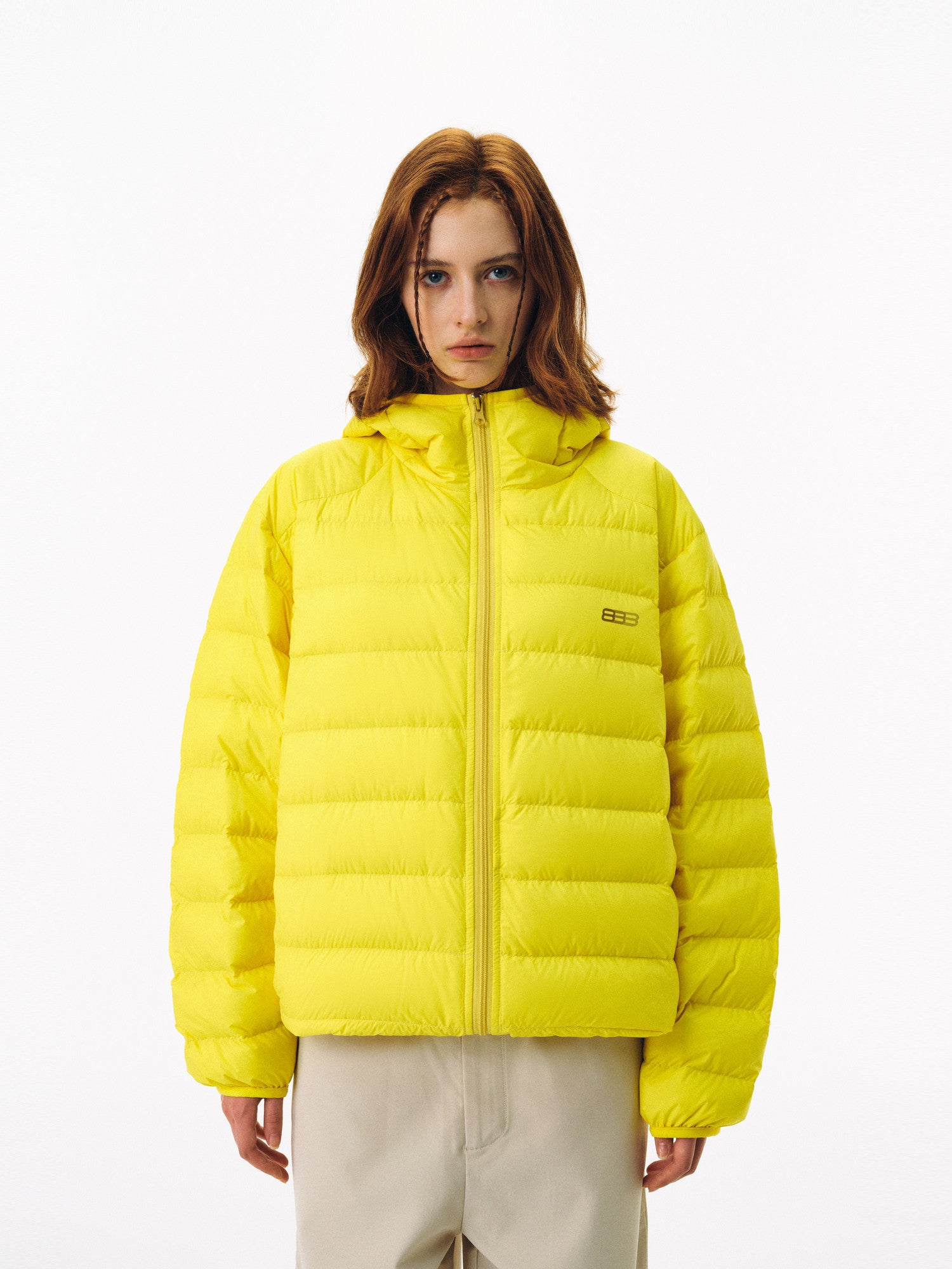 FPA 90% White Duck Down Packable Lightweight Hooded Down Jacket - Chinese Streetwear, Loose Fit