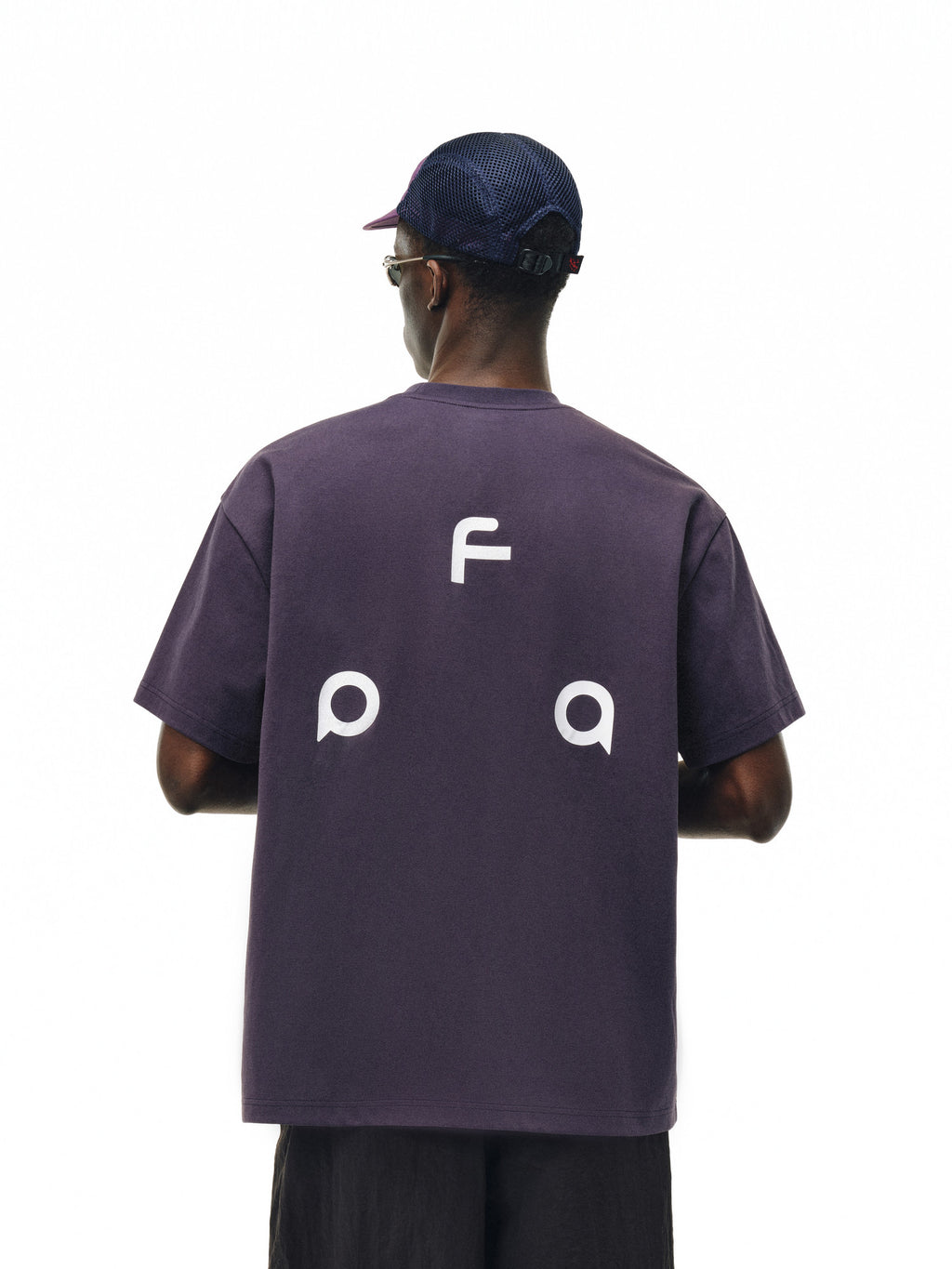 FPA Cool-Touch Anti-Dust Mite Sports Short-Sleeve T-Shirt, Chinese Streetwear Loose Round Neck Logo Casual Minimalist Half Sleeve Tee