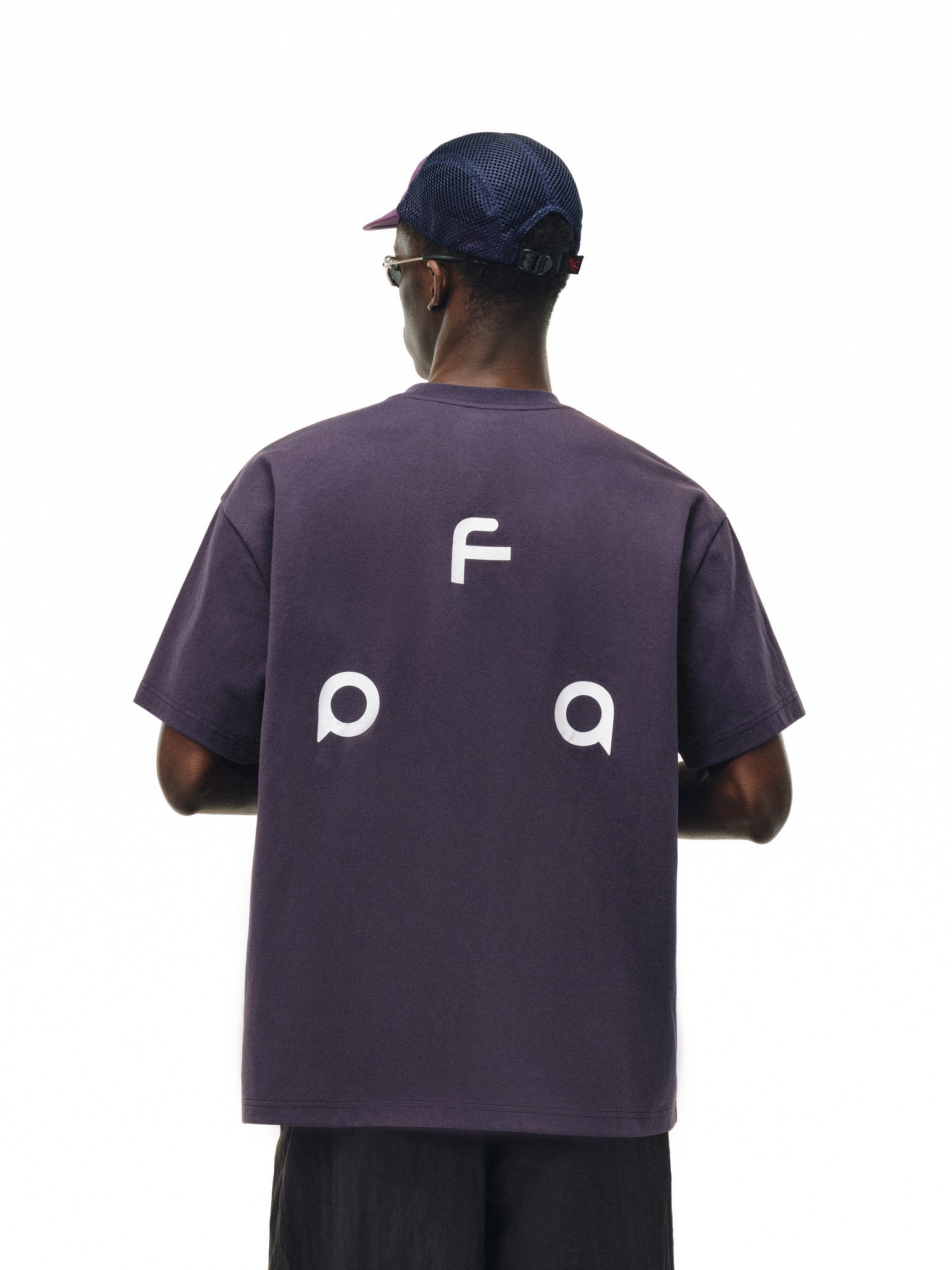 FPA Cool-Touch Anti-Dust Mite Sports Short-Sleeve T-Shirt, Chinese Streetwear Loose Round Neck Logo Casual Minimalist Half Sleeve Tee