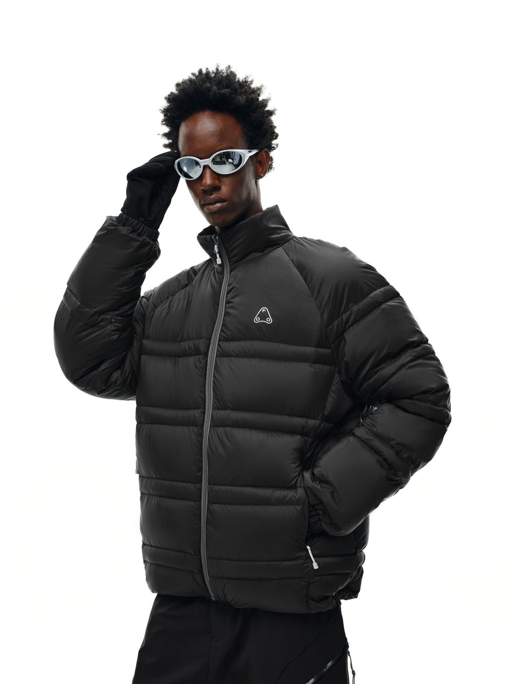 FPA Reversible Stitched Down Jacket Winter Windproof Waterproof Warm Premium Sports Down Coat for Men