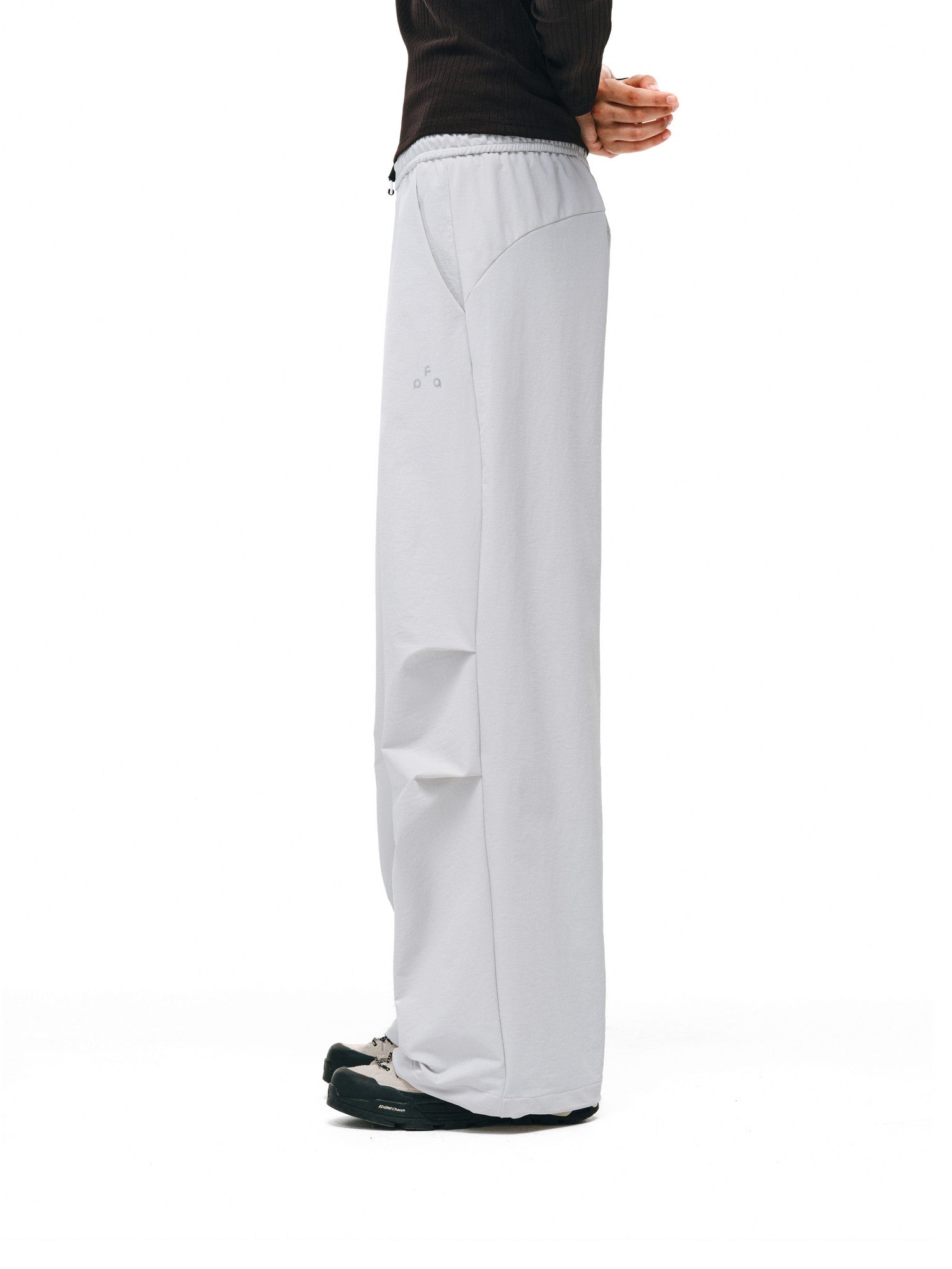 FPA Outdoor Parachute Pants Women's Loose Wide-Leg Casual Trousers with Drawstring, Streetwear Style, All-Season