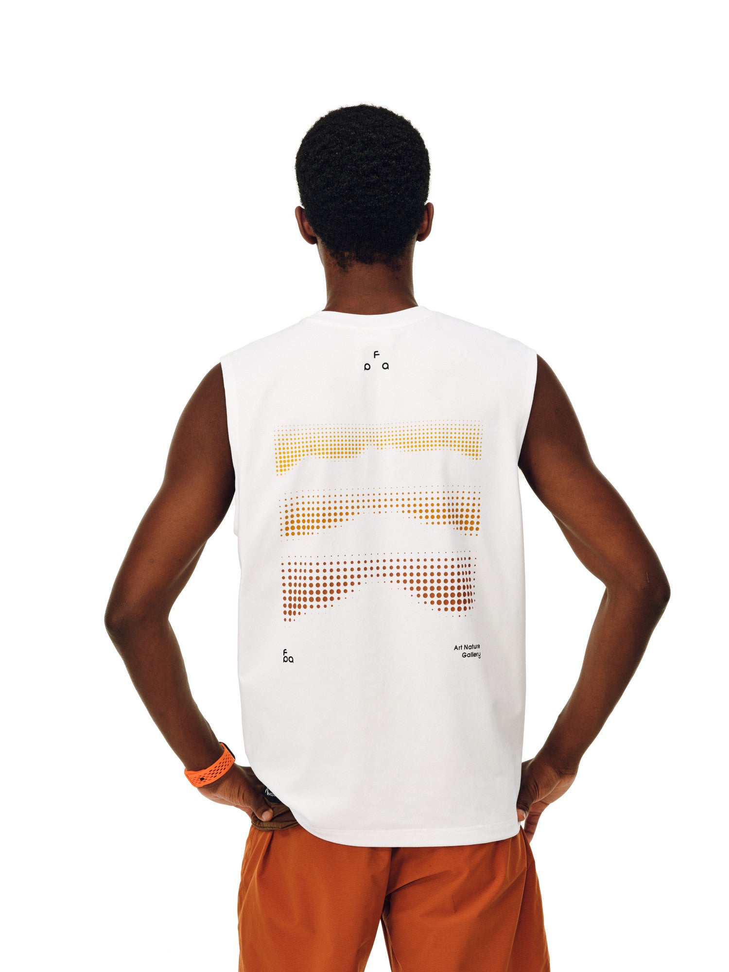 FPA7A Antibacterial Quick-Dry Anti-Mite Sleeveless Vest - Summer Outdoor Sports Round Neck Fitness Tank Top