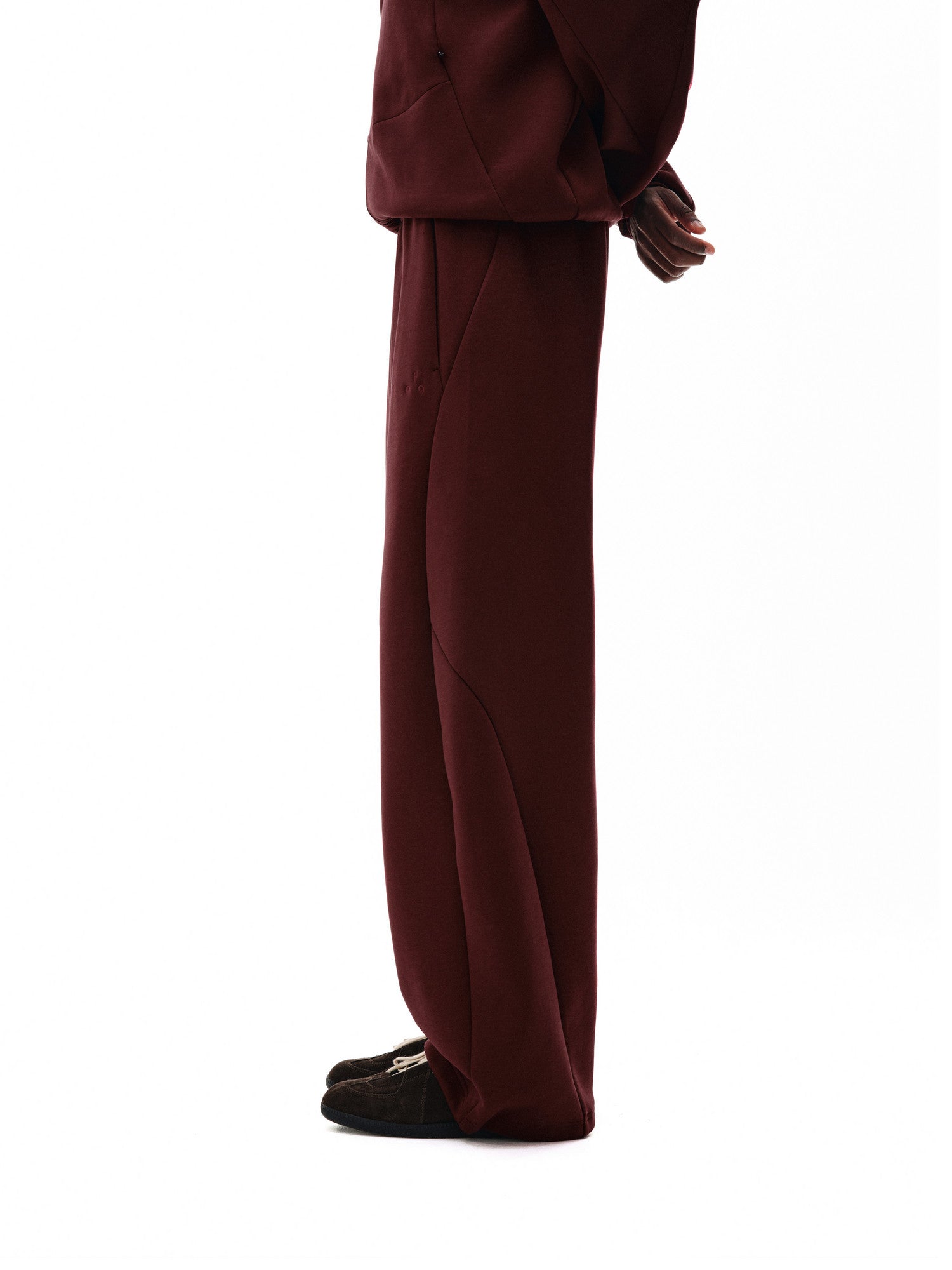 FPA Two-Tone Air Layer Structured Sweatpants 2026 New Style Casual Sports High-End Streetwear Loose Straight-Leg Pants