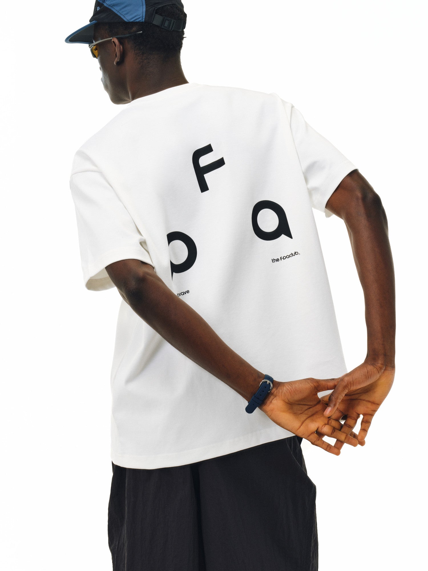 FPA Quick-Dry Cooling Ice-Feel Antibacterial Sports Short Sleeve T-Shirt, Chinese Streetwear Round Neck Loose Fit Basic Logo Summer Tee