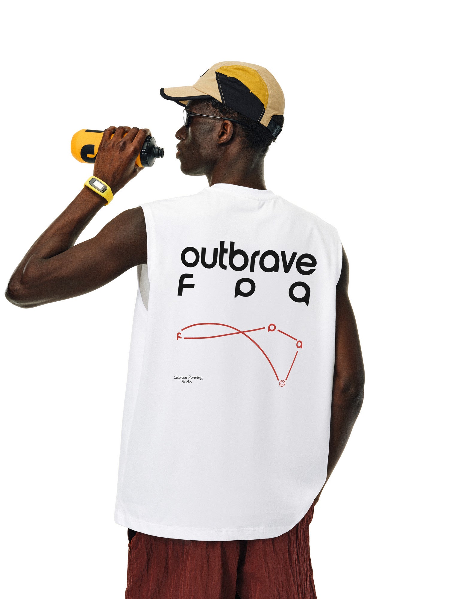 FPA Quick-Dry 7A Antibacterial Sleeveless Sports Vest - American Retro Streetwear Loose Basketball Gym Tank Top