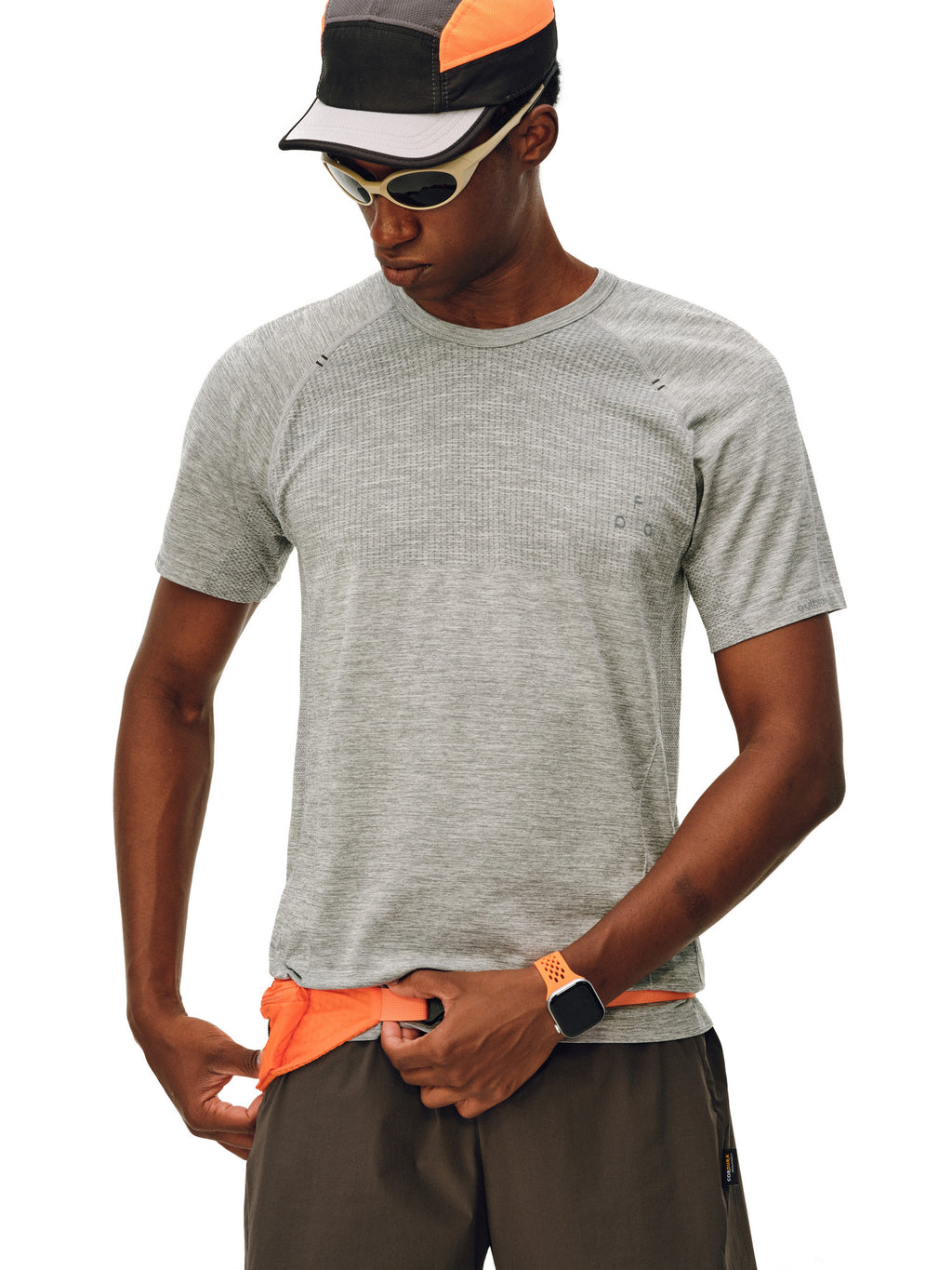 FPA Seamless Knit Athletic Short Sleeve T-Shirt 2026 New Summer Design Premium Fitness Outdoor Crew Neck Tee for Men