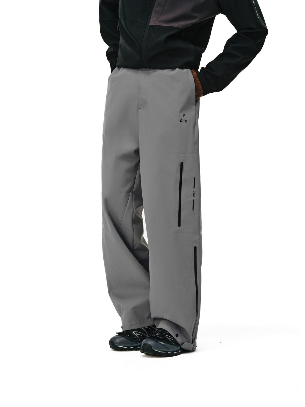 FPA Outdoor Water-Repellent Breathable Zip Hiking Durable Pants Men's Premium Mountaineering Casual Trousers