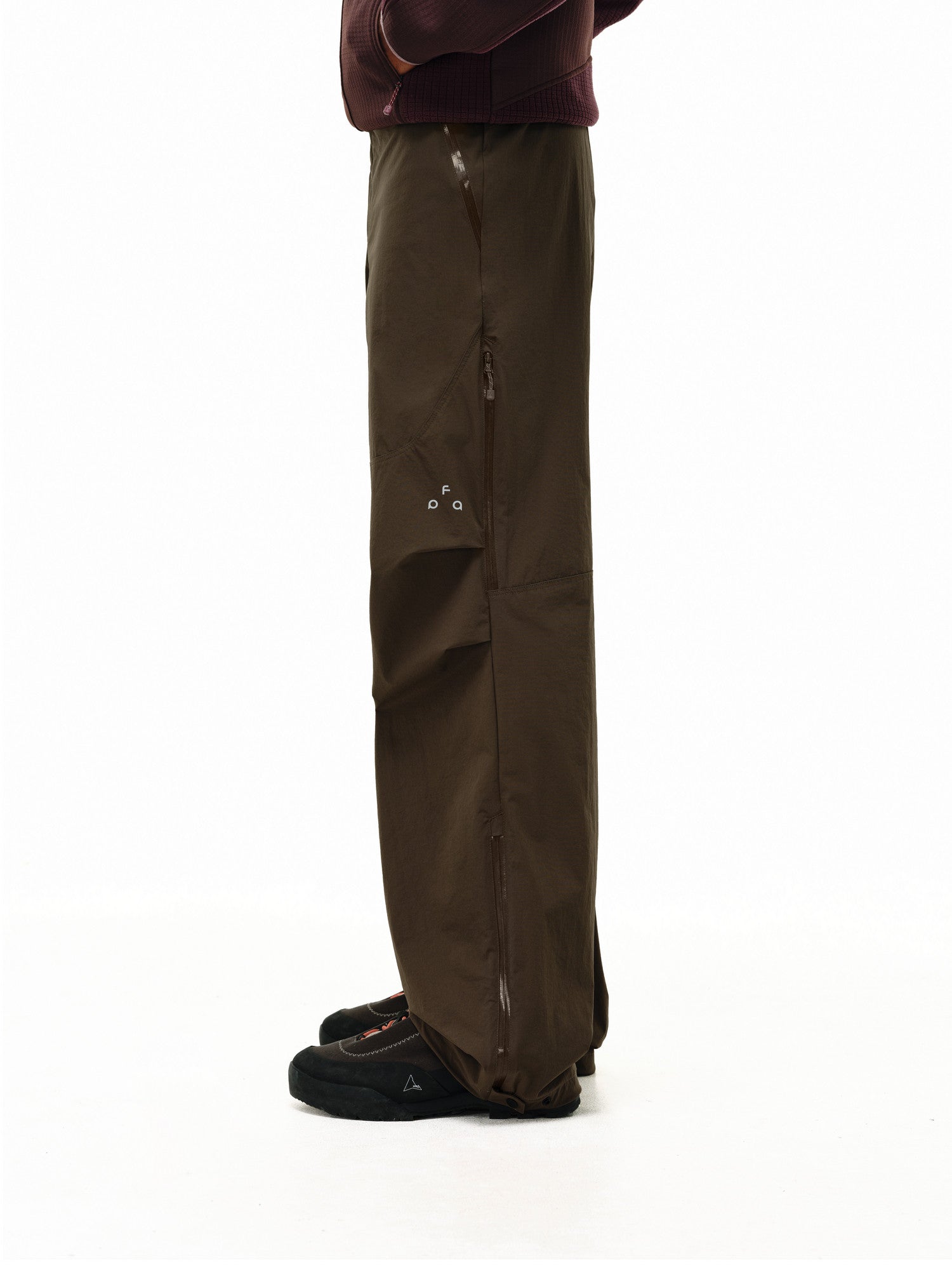 FPA Outdoor Fitted Straight-Leg Pants Quick-Dry Short Hiking Climbing Pants Casual Couple Sports Long Pants for Men