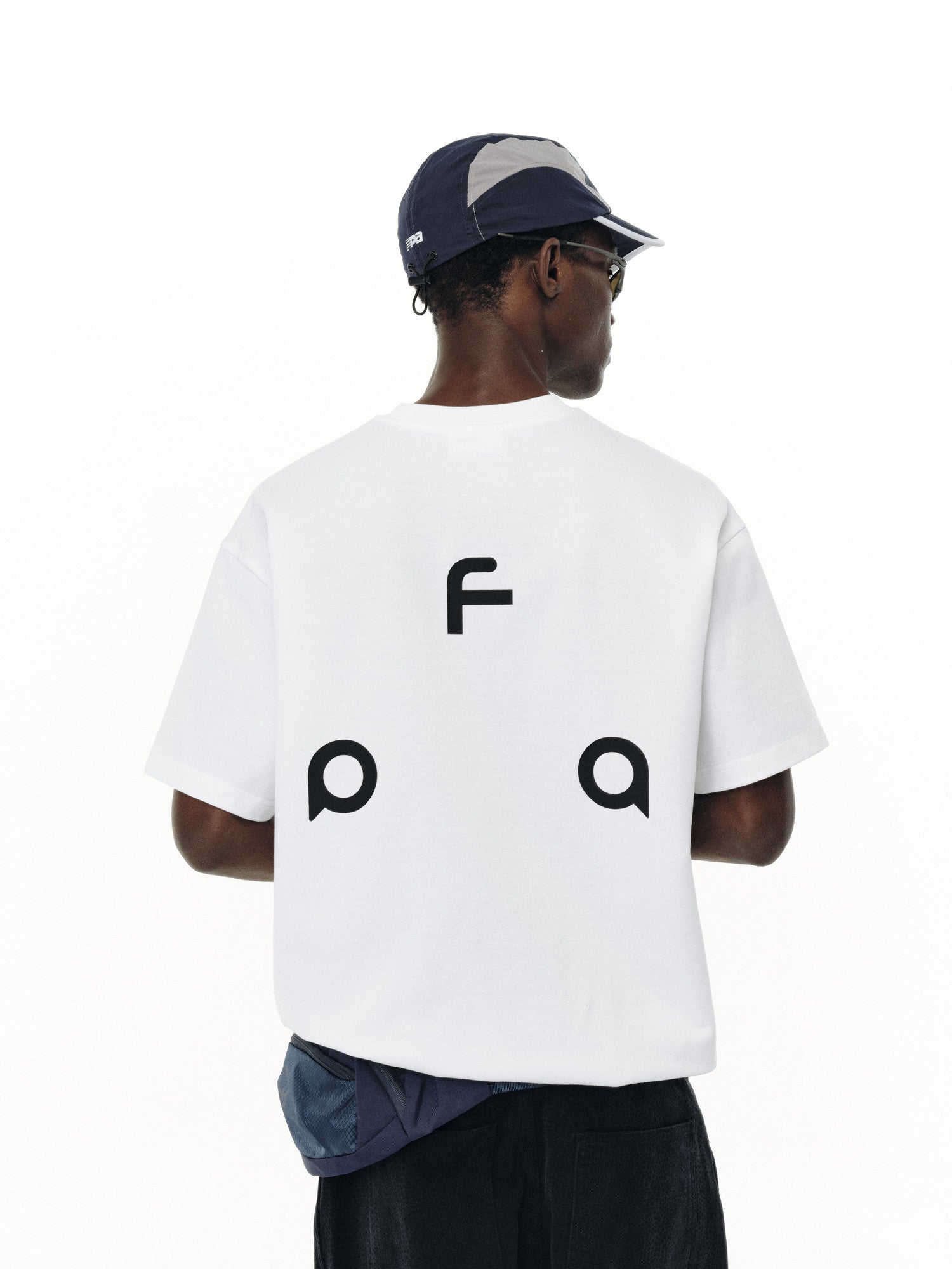 FPA Cool-Touch Ice-Silk Xinjiang Long-Staple Cotton T-Shirt, Chinese Streetwear, Loose Fit, Crew Neck, Casual, Heavyweight, White, Summer Short Sleeve