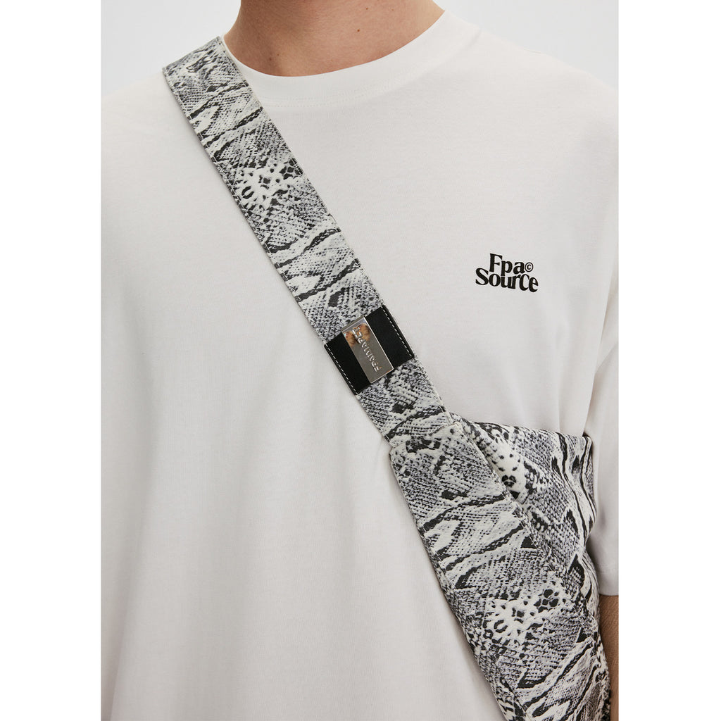 FPA Snake Print Single Shoulder Crossbody Bag