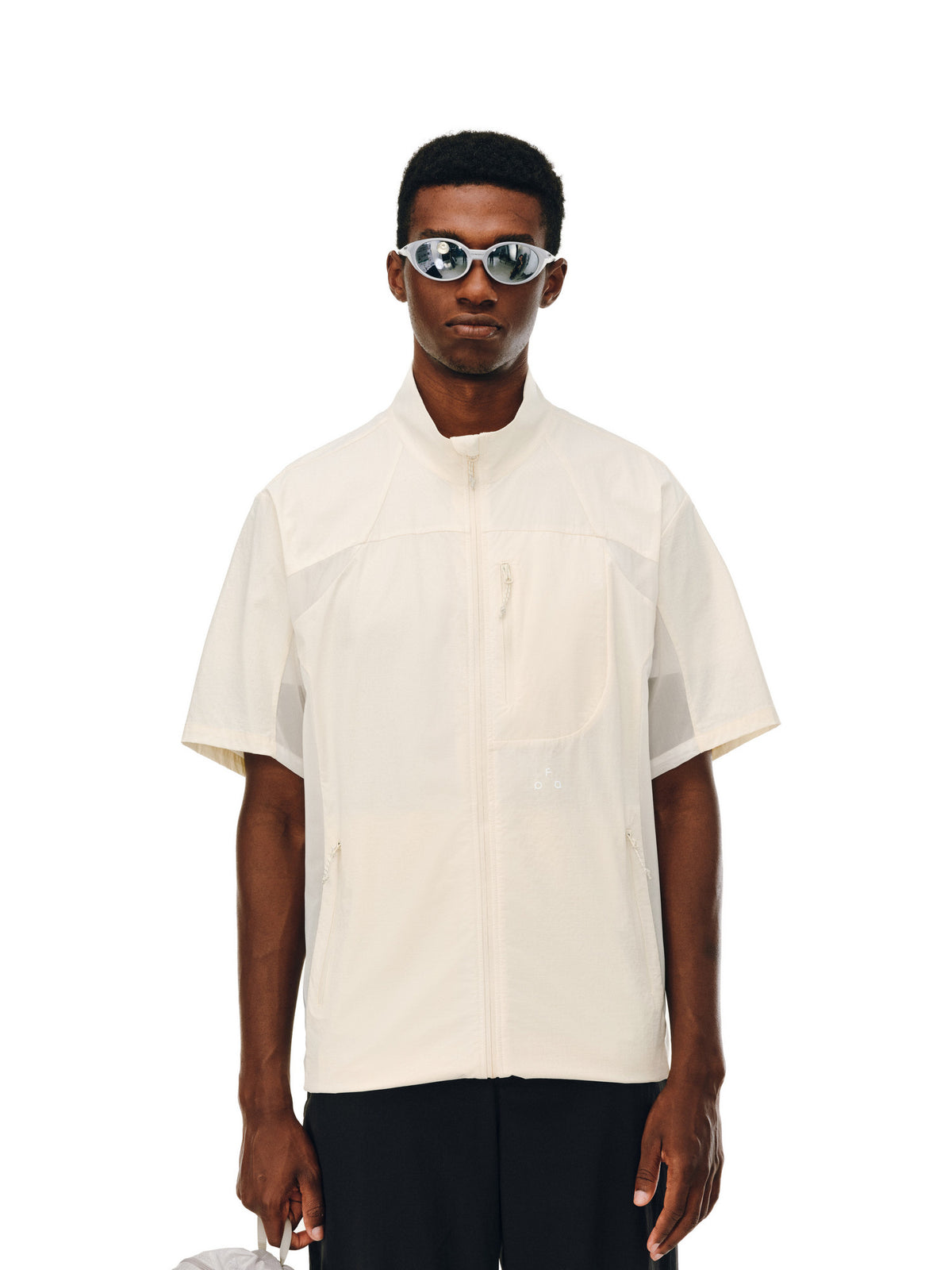 FPA Cool-Touch Breathable Stand Collar Multi-Pocket Short-Sleeve Shirt Summer Chinese Trend Outdoor Sports Quick-Dry Half-Sleeve Shirt