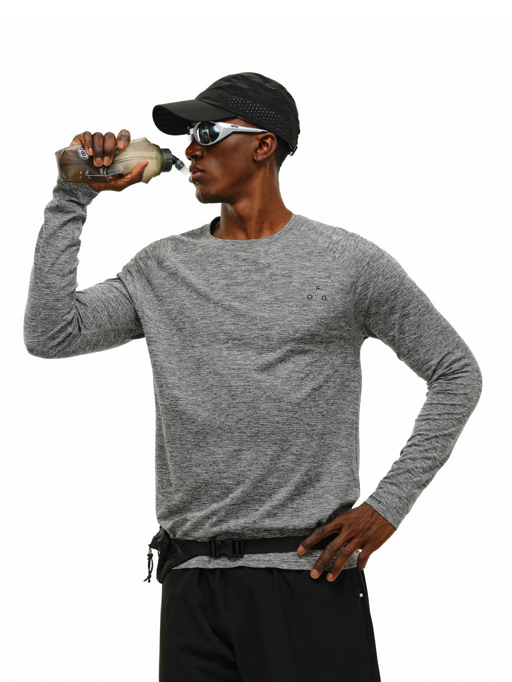 FPA Seamless Knit Long-Sleeve Training Tee 2026 New Premium Design Crew Neck Outdoor Quick-Dry Fitness Shirt for Men