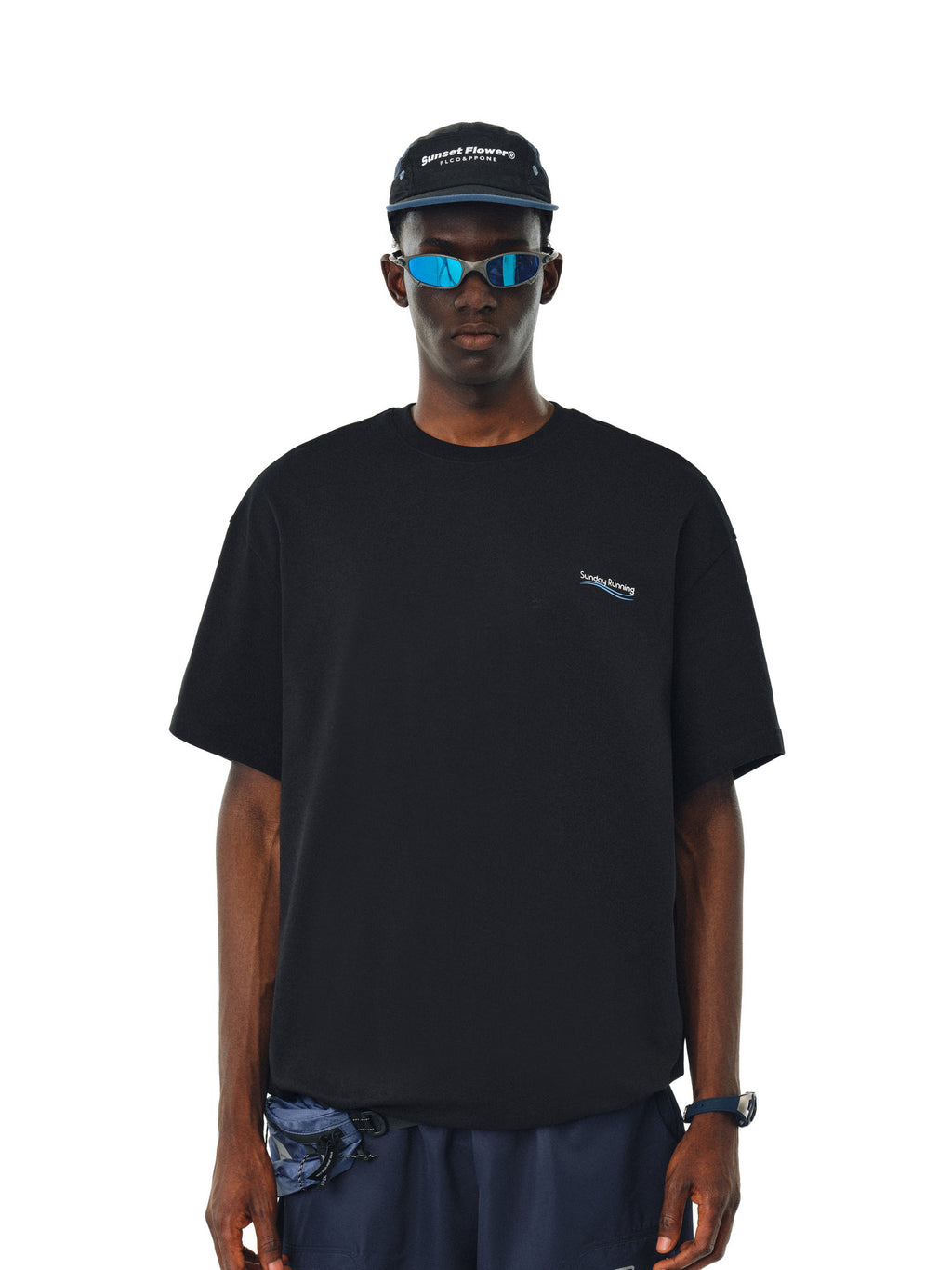 FPA Quick-Dry 7A Antibacterial Printed Short-Sleeve T-Shirt, Chinese Streetwear American Loose Fit Couple Style Summer Crew Neck Tee