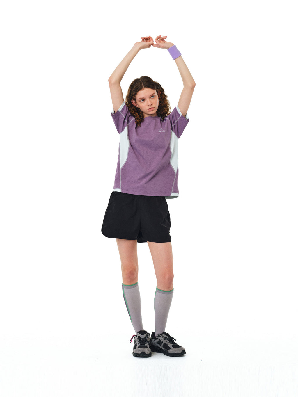FPA Athletic Quick-Dry Paneled Short Sleeve T-Shirt 2026 New Summer Casual Crew Neck Premium Paneled Streetwear Tee