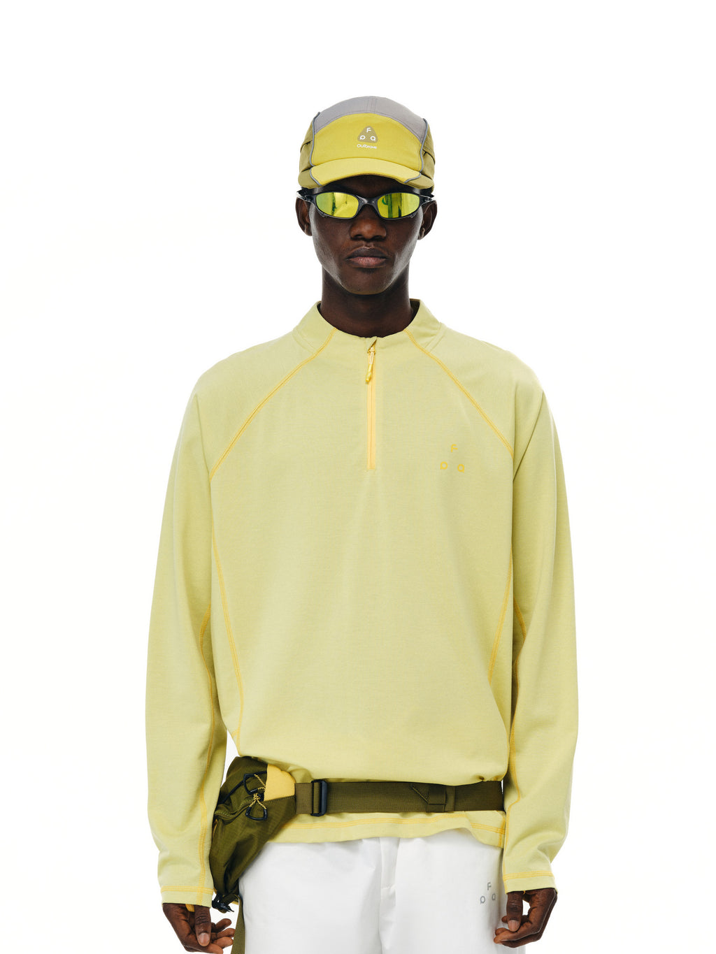 FPA Sorona Lyocell UPF50+ Sun Protection Half High Collar Long Sleeve Outdoor Sports Casual Autumn T-Shirt