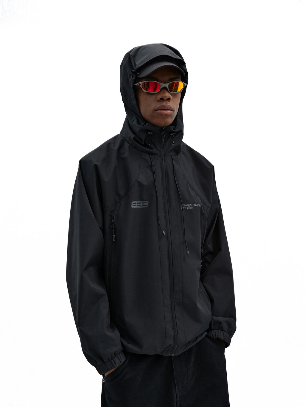 FPA Waterproof Breathable Outdoor Jacket - Loose Fit Hiking & Mountaineering Shell for Men