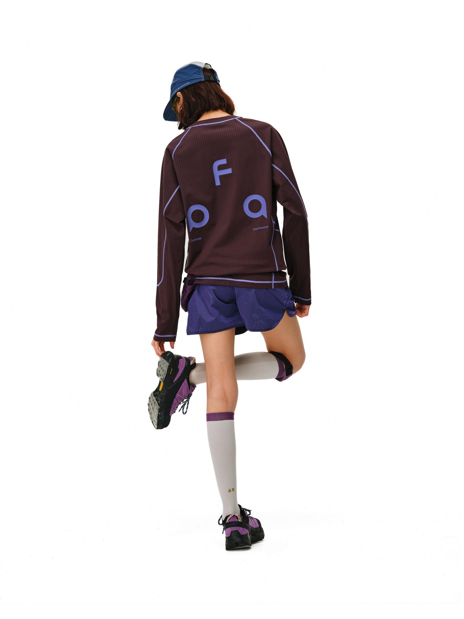 FPA Fleece Moisture-Wicking Anti-Static Long-Sleeve Outdoor Sports Tee - Casual Couple Round Neck T-Shirt