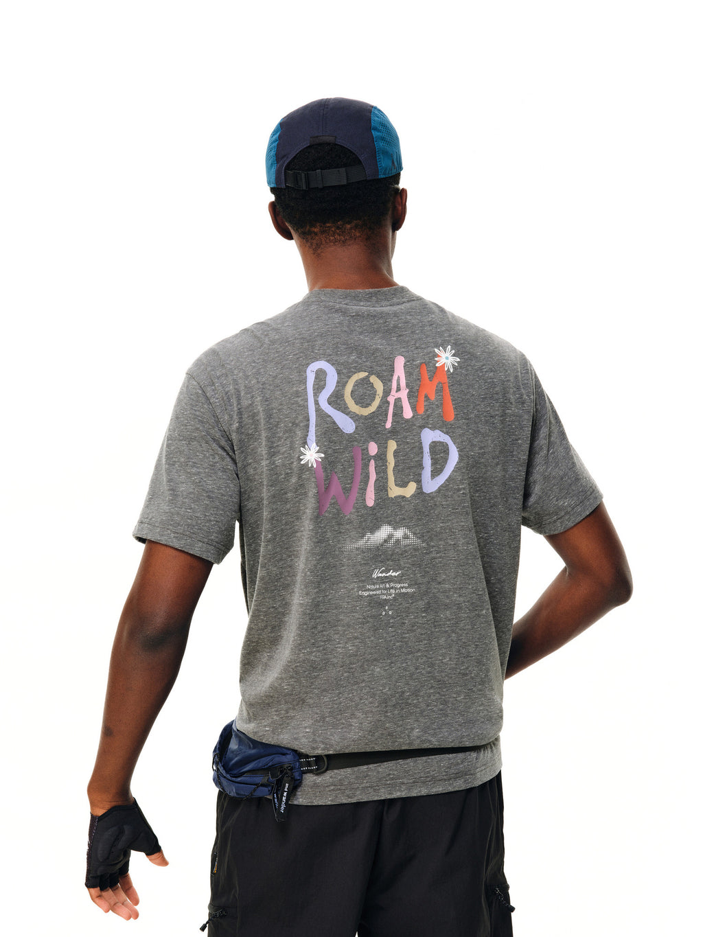 FPA Mountain Wander Summer Short Sleeve T-Shirt – Cool-Touch Crew Neck Casual Outdoor Tee for Men and Women