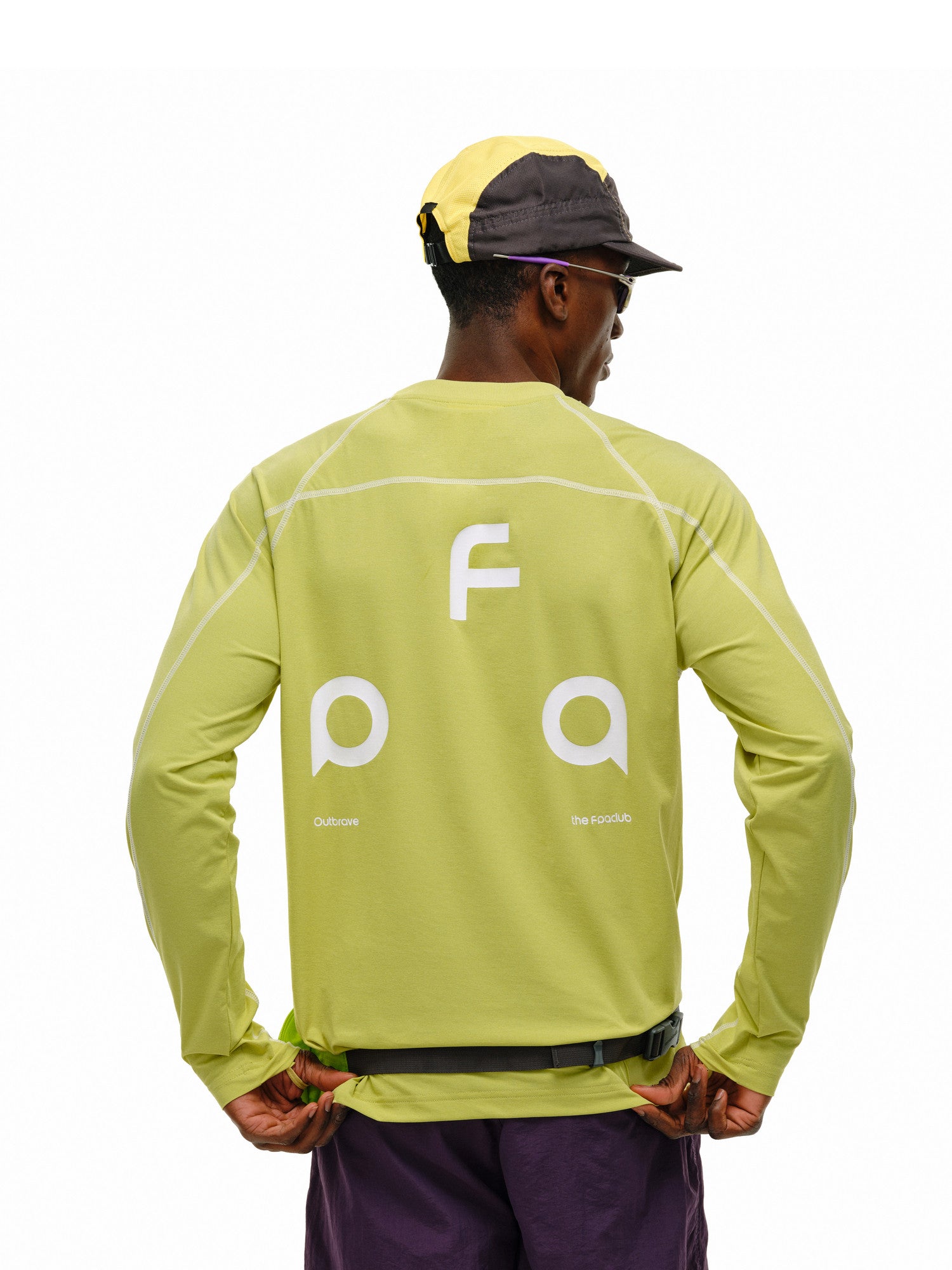 FPA Cool-Touch Quick-Dry 7A Antibacterial Sun Protection Running Long-Sleeve Shirt, Spring Outdoor Crew Neck Premium Couple T-Shirt