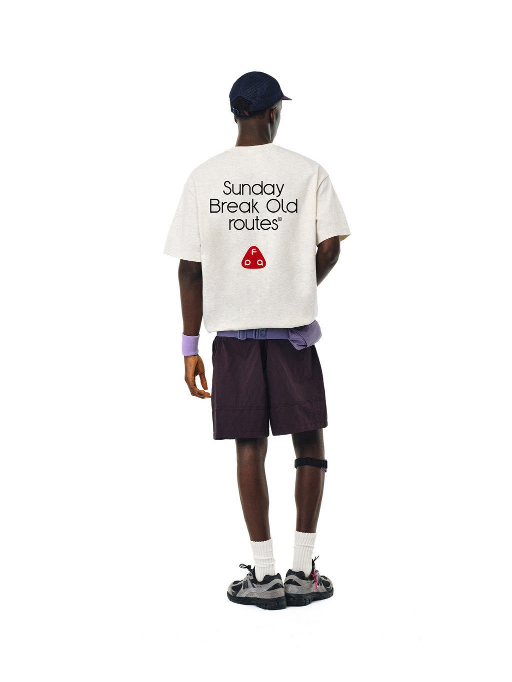 FPA Cool-Touch Color-Block Short Sleeve T-Shirt – Summer Streetwear Unisex Relaxed Fit Tee