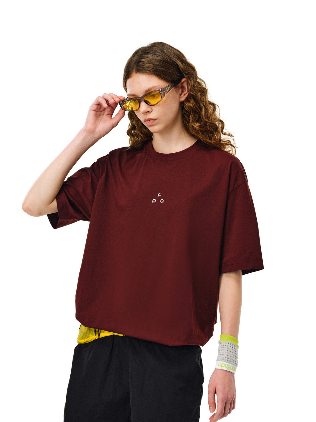 FPA Cool-Touch Quick-Dry Antibacterial UPF50+ Sun Protection Short Sleeve T-Shirt, Chinese Streetwear Summer Round Neck Outdoor Sports Couple Top