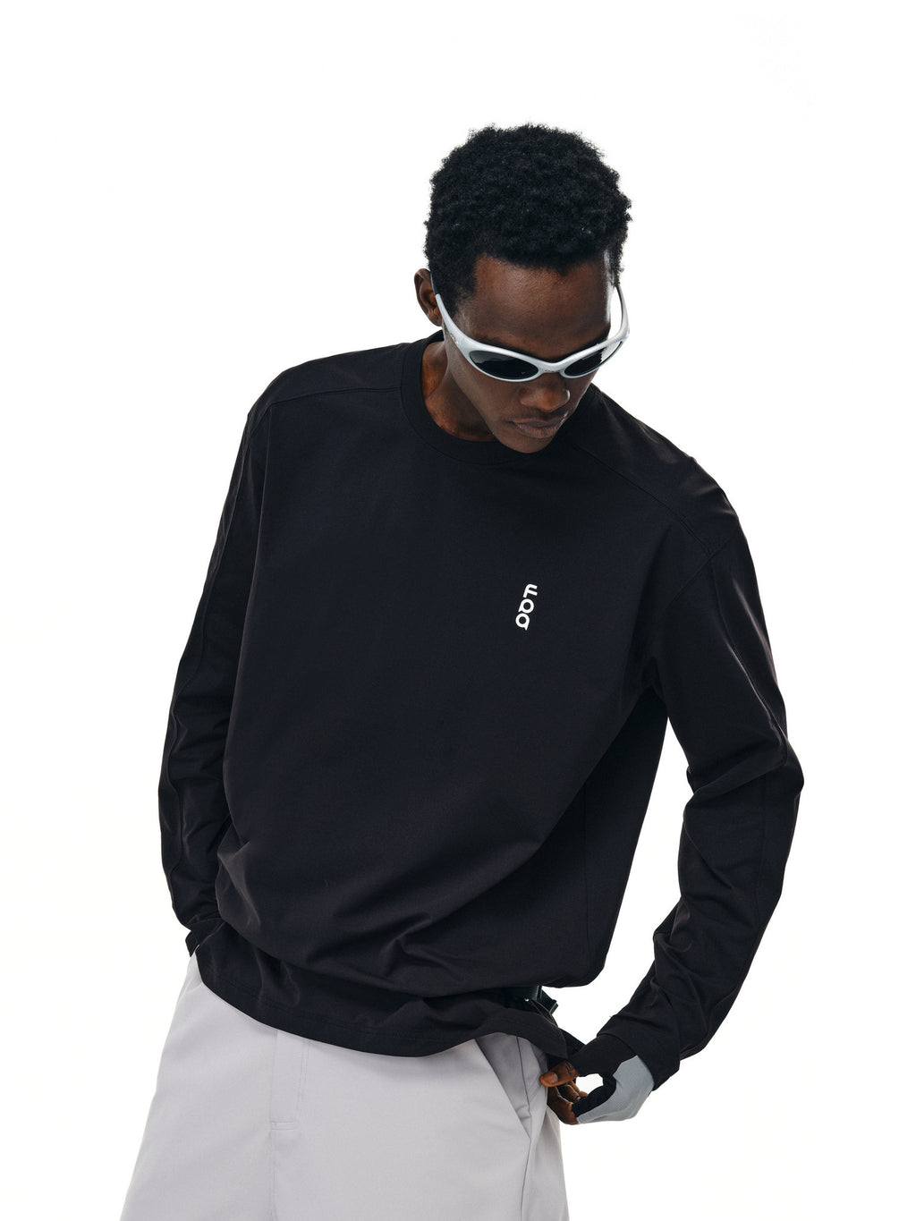 FPA Sorona Antibacterial Comfort Athletic Long Sleeve Tee - Chinese Streetwear Fall Logo Casual Unisex Couple T-Shirt