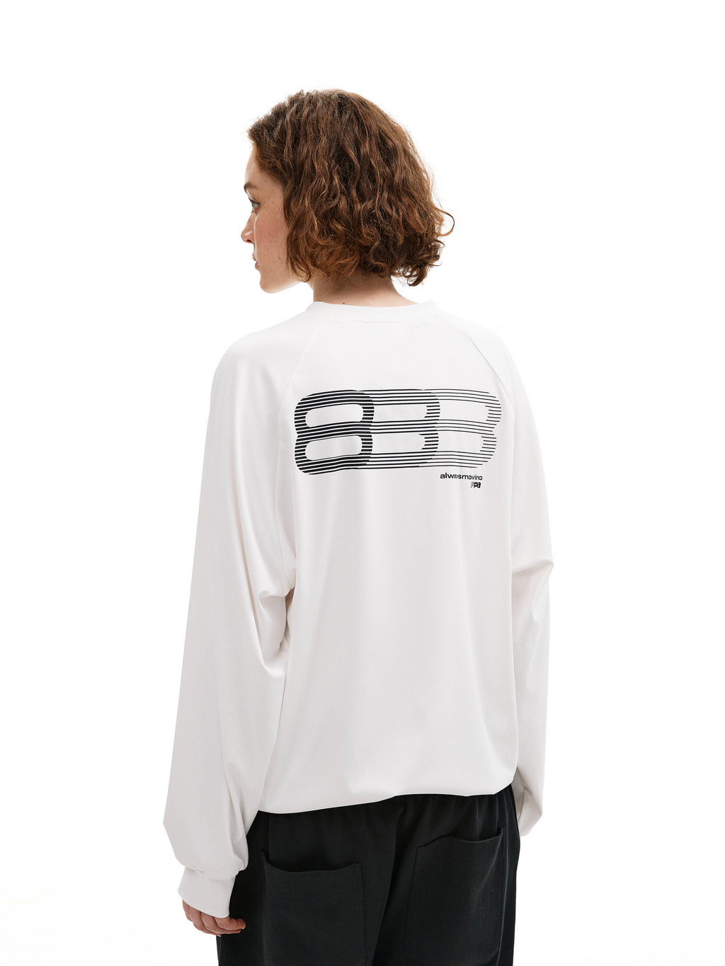 FPA Phantom 8 Quick-Dry Long Sleeve T-Shirt - American Streetwear Unisex Loose Fit Crew Neck - Black, White, Light Green