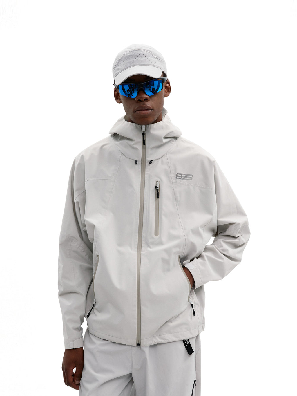 FPA Waterproof Seam-Sealed Outdoor Hard Shell Jacket - Chinese Streetwear Hiking Coat