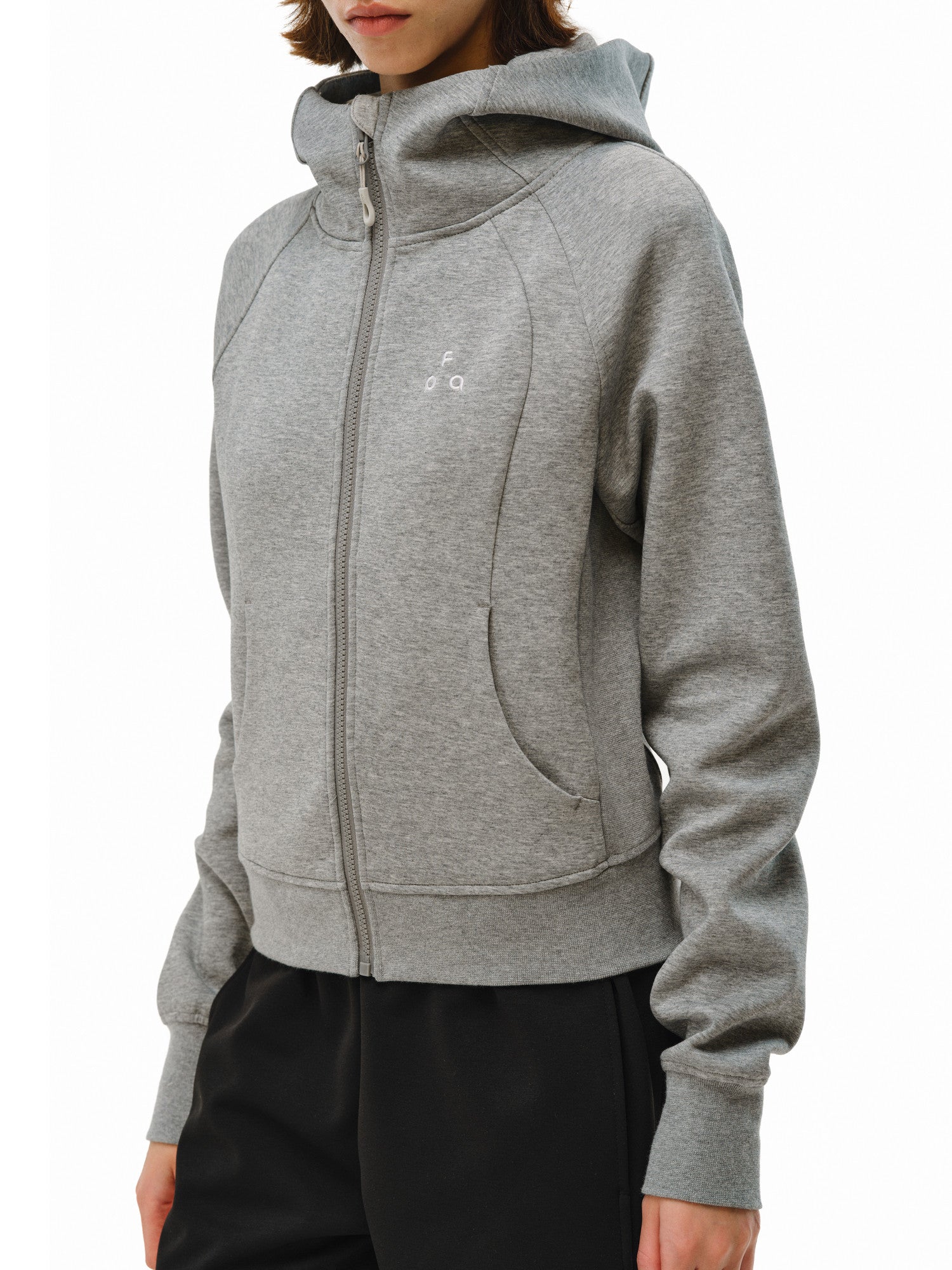 FPA Hooded Zip-Up Sweatshirt 2026 New Spring/Autumn Casual Open-Front Hoodie for Women