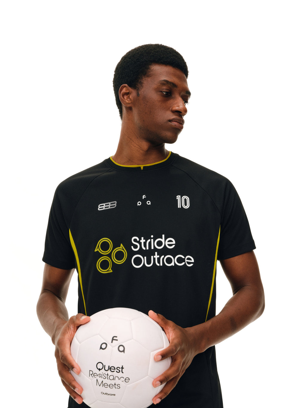 FPA Football Capsule Series Logo Print Short Sleeve T-Shirt – Quick-Dry Outdoor Round Neck Tee