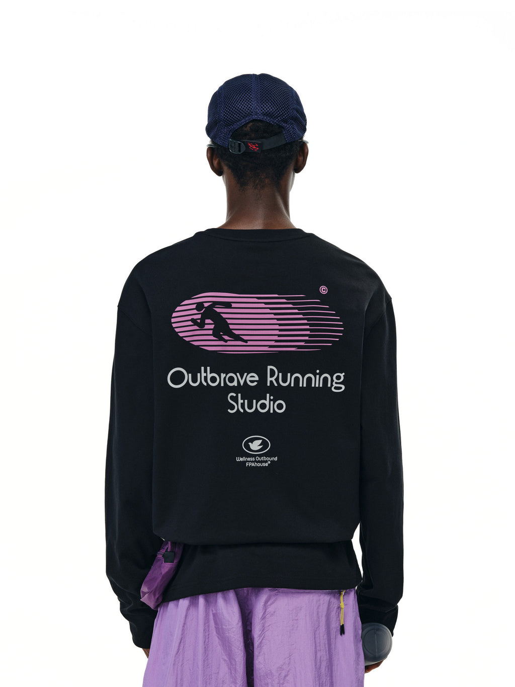 FPA Quick-Dry 7A Antibacterial Anti-Mite Sports Long Sleeve T-Shirt, Chinese Streetwear American Loose Round Neck Couple Outdoor Autumn T-Shirt