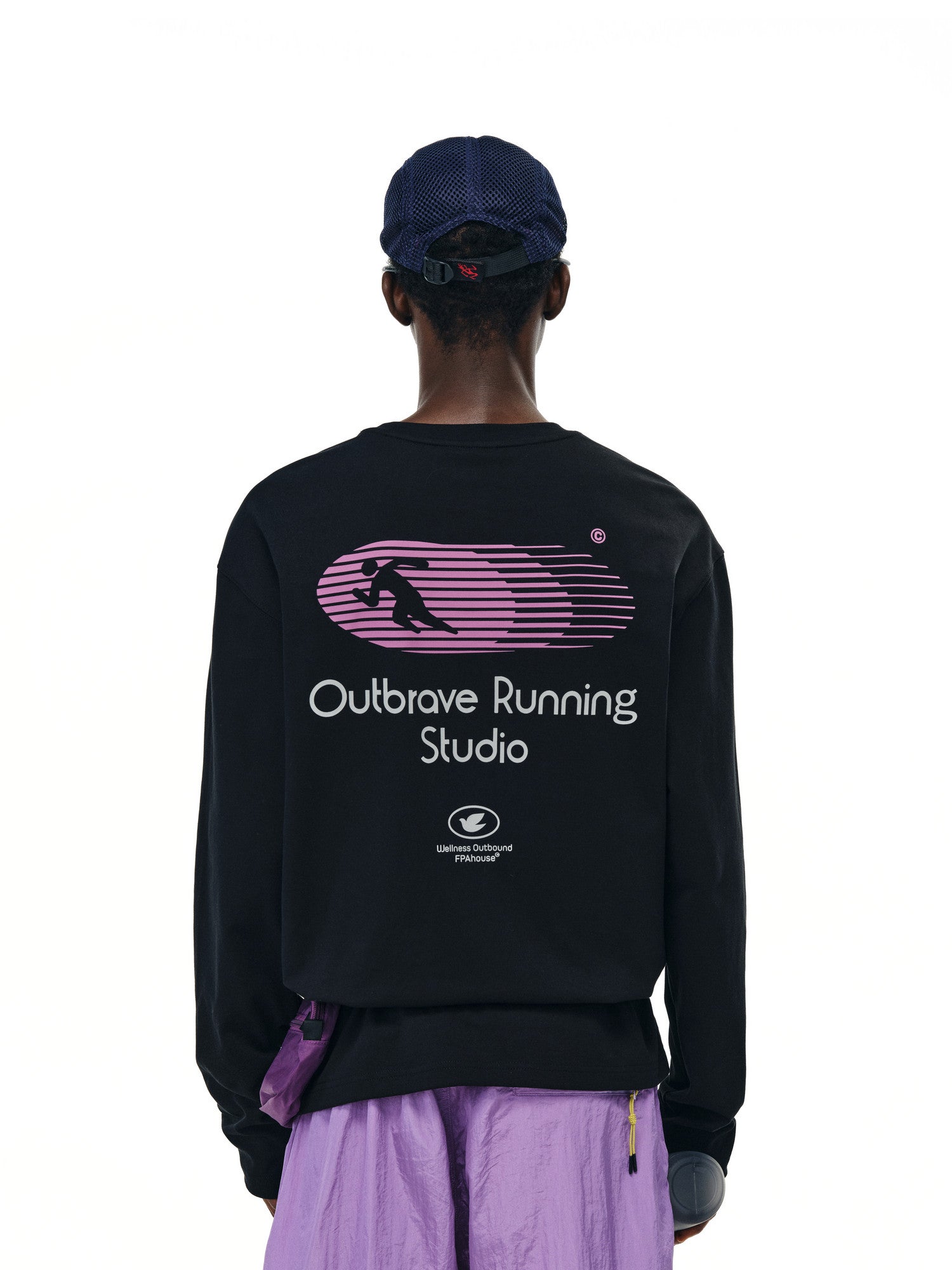 FPA Quick-Dry 7A Antibacterial Anti-Mite Sports Long Sleeve T-Shirt, Chinese Streetwear American Loose Round Neck Couple Outdoor Autumn T-Shirt