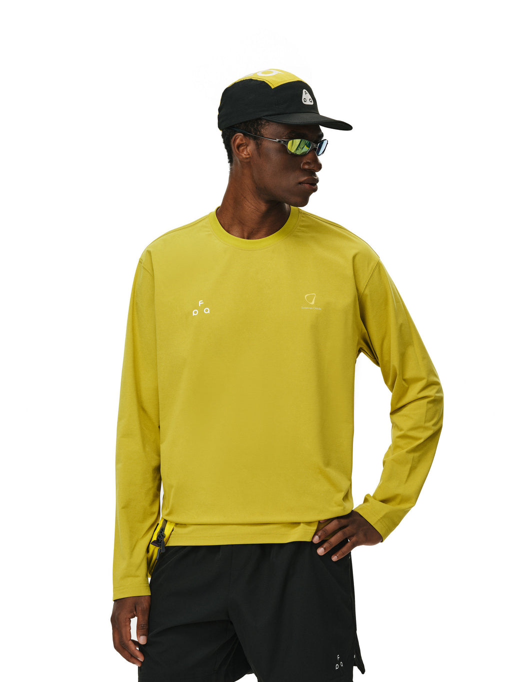 FPA Sorona Antibacterial UPF50+ Long Sleeve Sun Protection T-Shirt for Spring/Autumn, Athletic Outdoor Crew Neck Quick-Dry Couple Tee