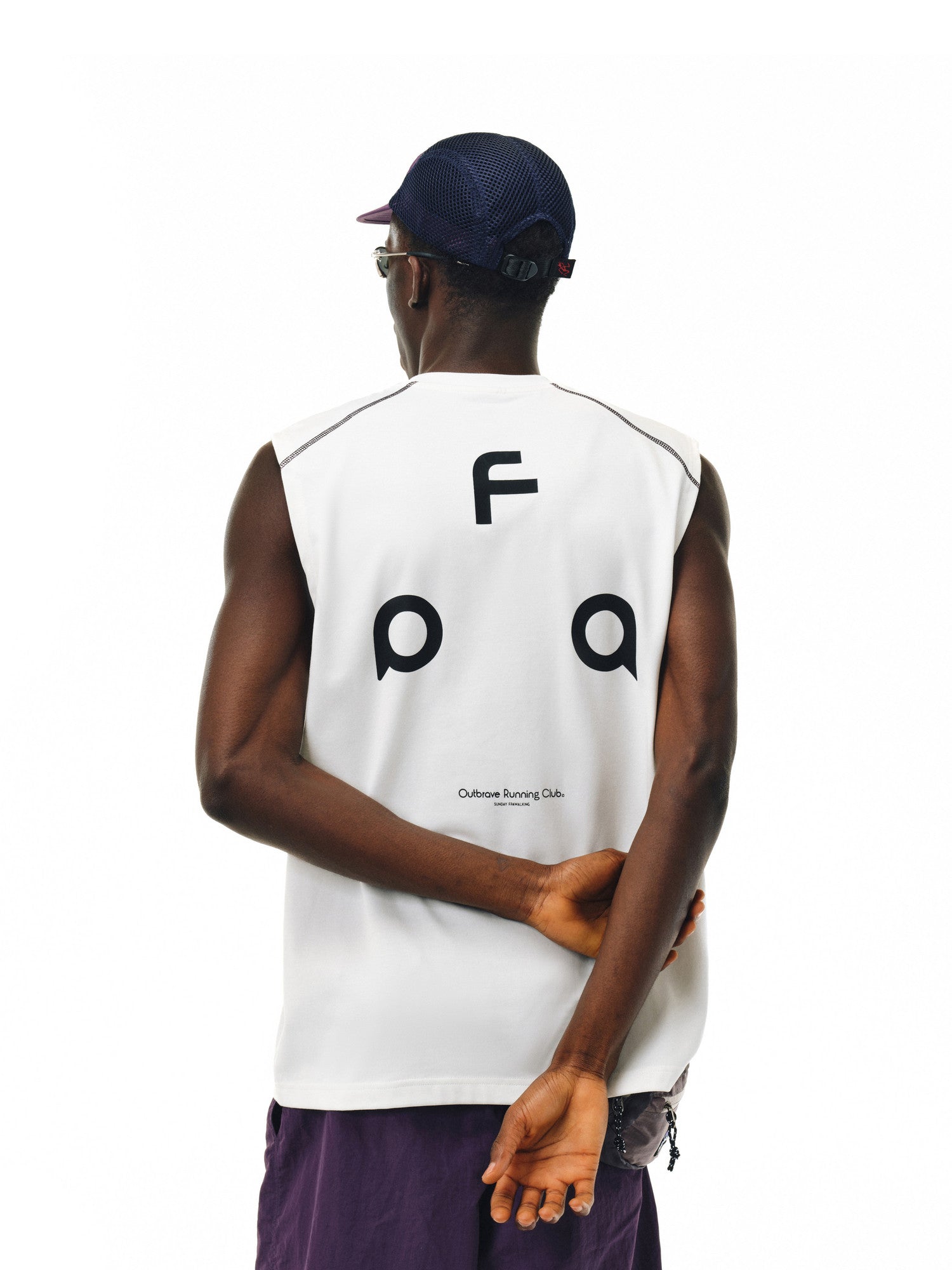 FPA Ice-Feel Quick-Dry 7A Antibacterial Anti-Mite Hasso Yoga Running Sports Printed Sleeveless Tank Top, National Trend T-Shirt