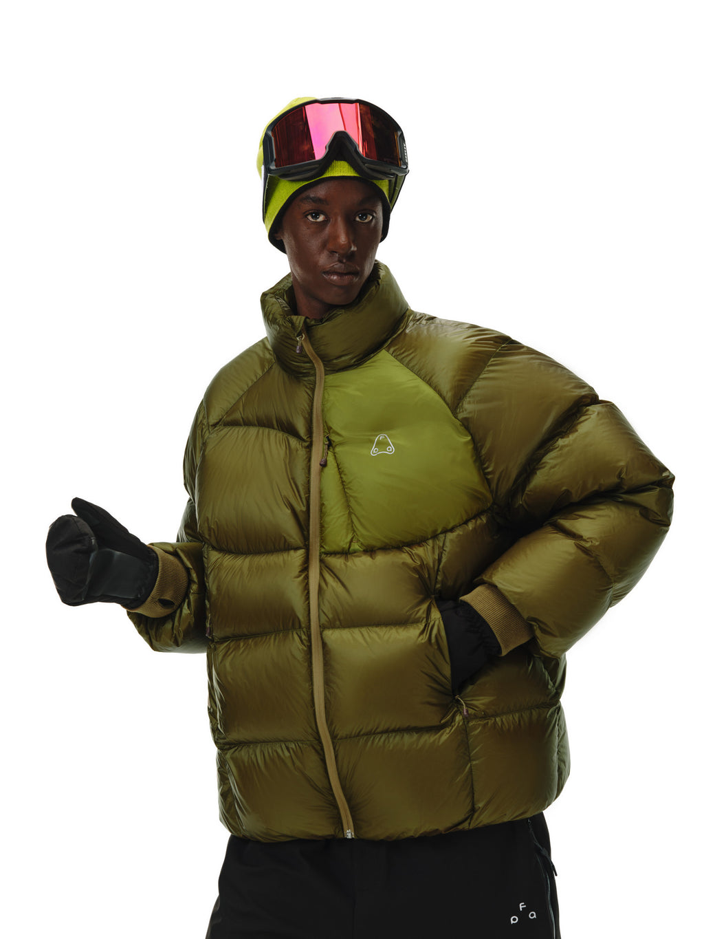FPA800FP 95% White Duck Down Outdoor Stand Collar Down Jacket Winter Extreme Cold Warm Retro Sports Down Coat