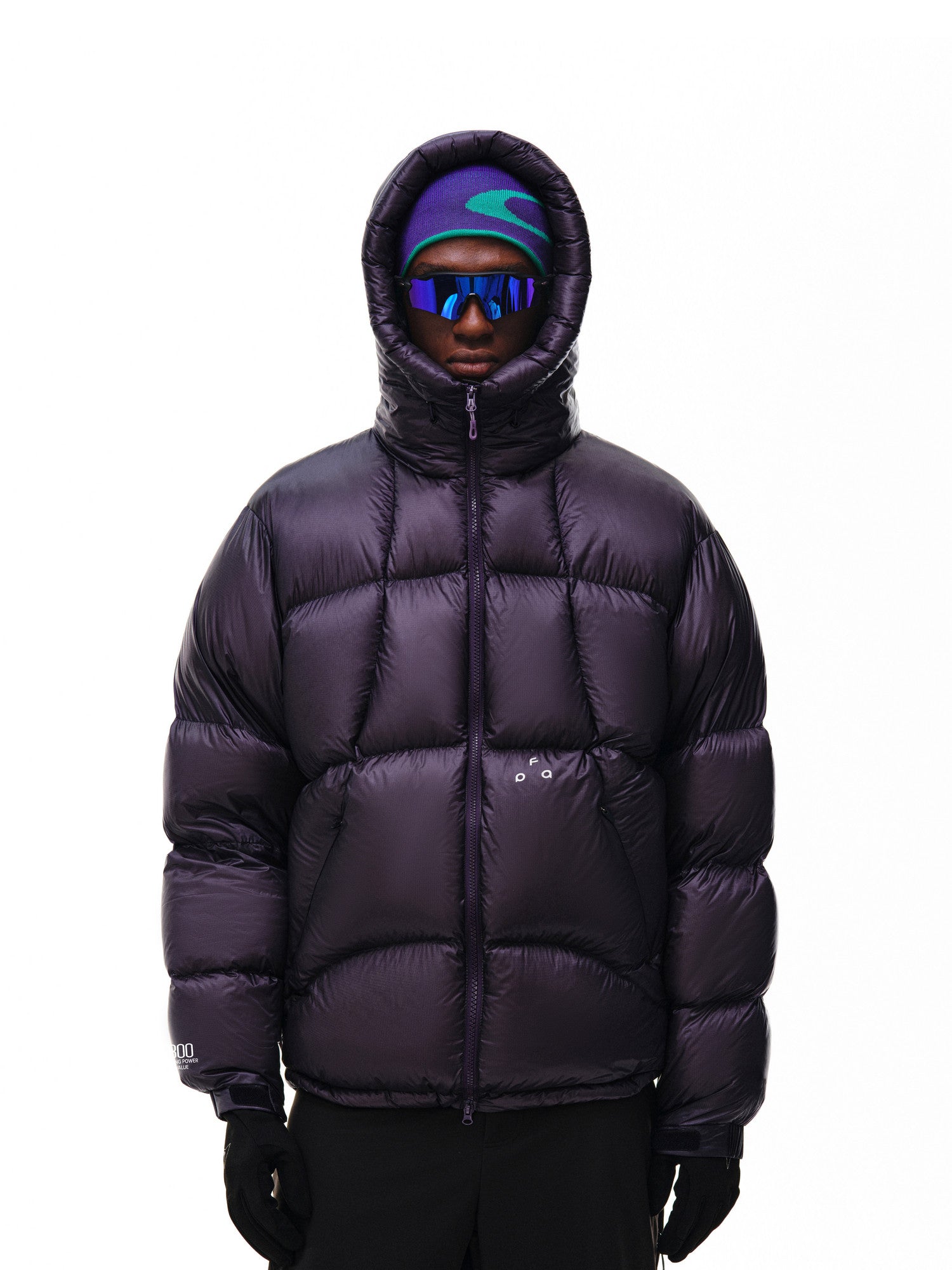 FPA 95% Down Hooded Down Jacket Winter 800FP Warm Outdoor Couple Premium Down Coat Men