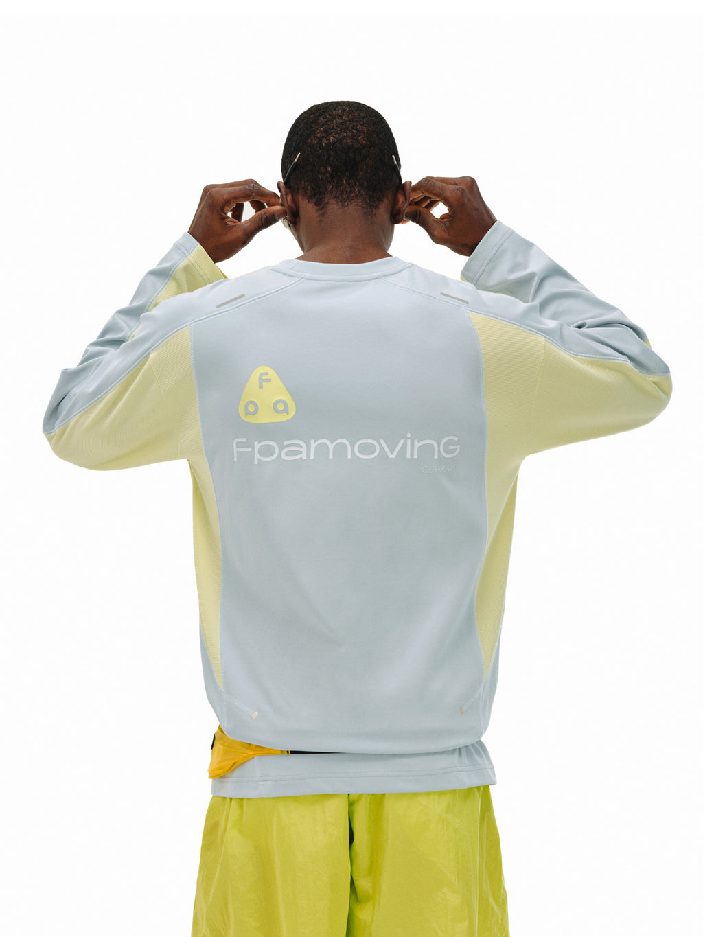 FPA Quick-Dry 7A Antibacterial Anti-Mite Cool-Touch Long-Sleeve Outdoor Sports Color-Block Round Neck Casual Couple T-Shirt