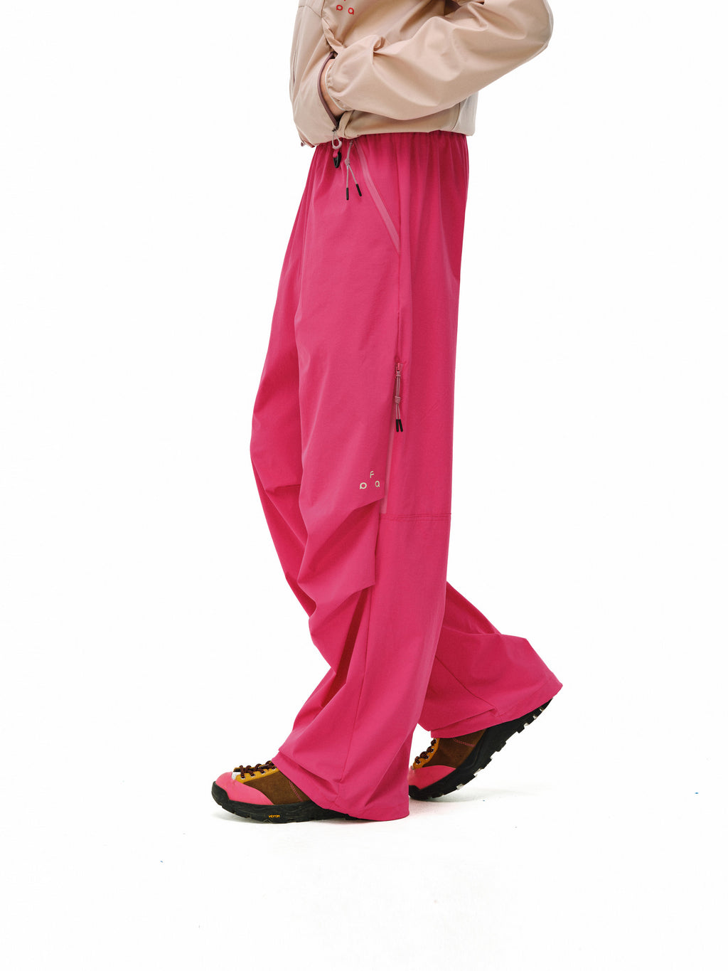 FPA Outdoor Ice Silk Cool-Touch Water-Repellent Pants 2026 New Chinese Trend Casual Couple Straight-Leg Hiking Trousers